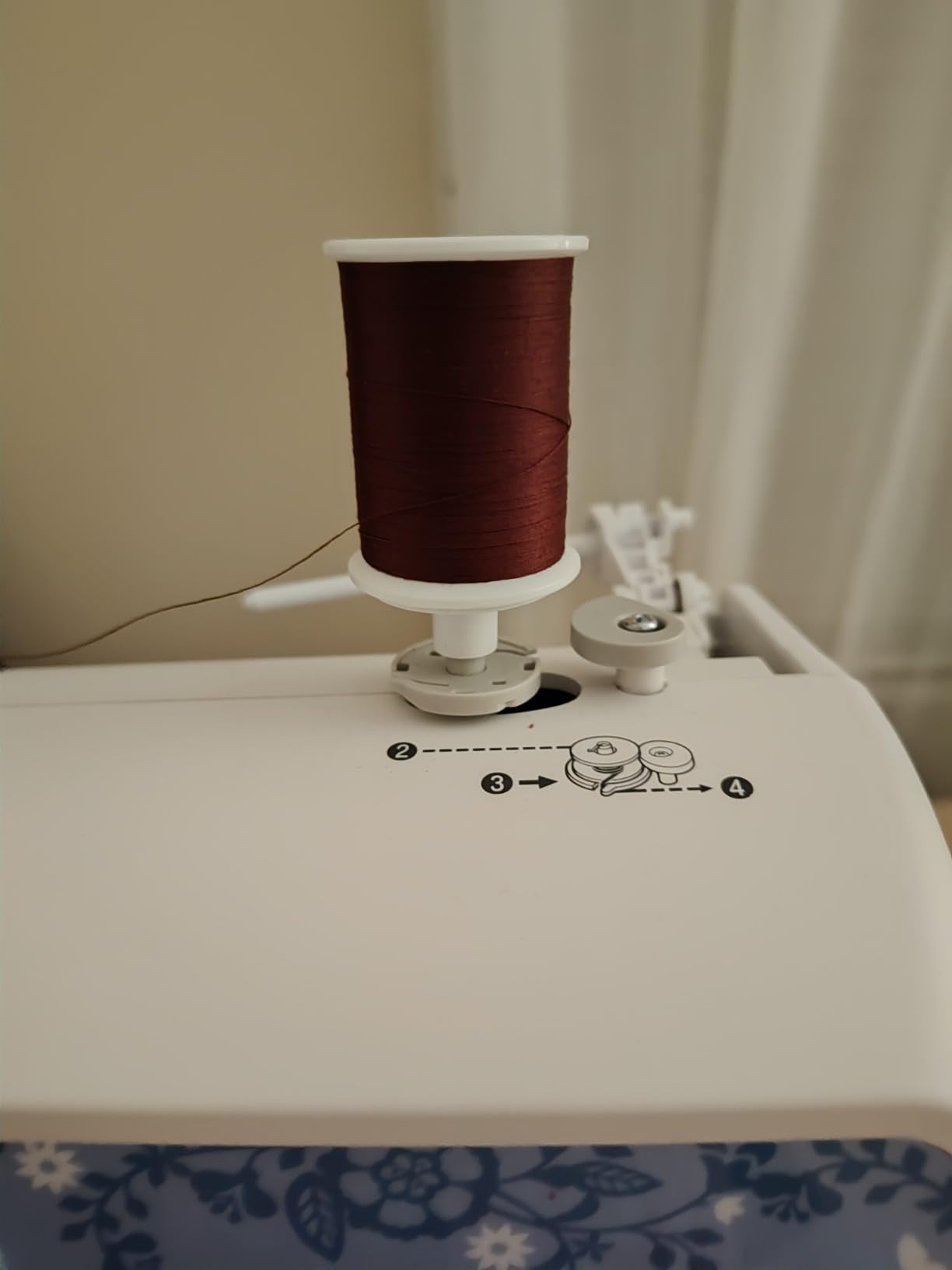 Brother CS7205 Computerized Machine, 150 Built Stitches, 1 Font, Wide Table, 11 Sewing Feet, White | 150 Built Stitches, 1 Font, Wide Table, 11 Sewing Feet customer photo 2