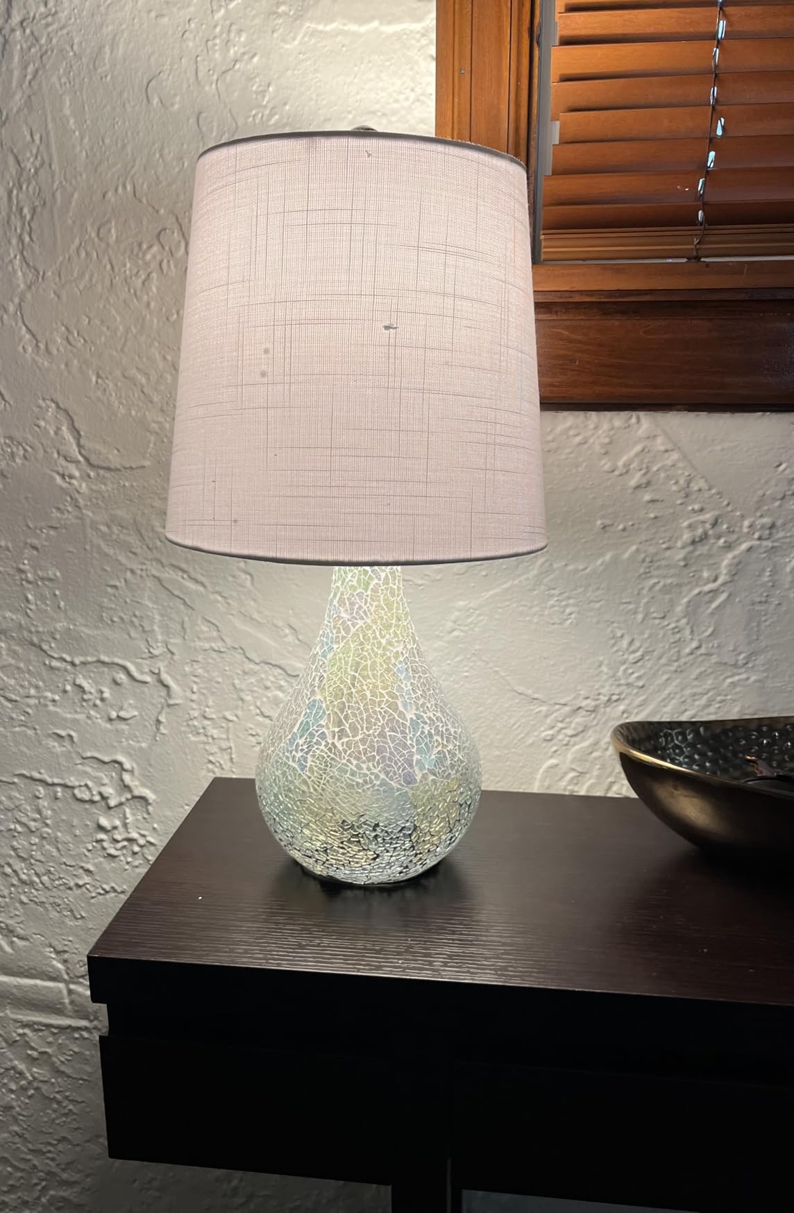 JONATHAN Y Mona Coastal Mini LED Table Lamp 20.5