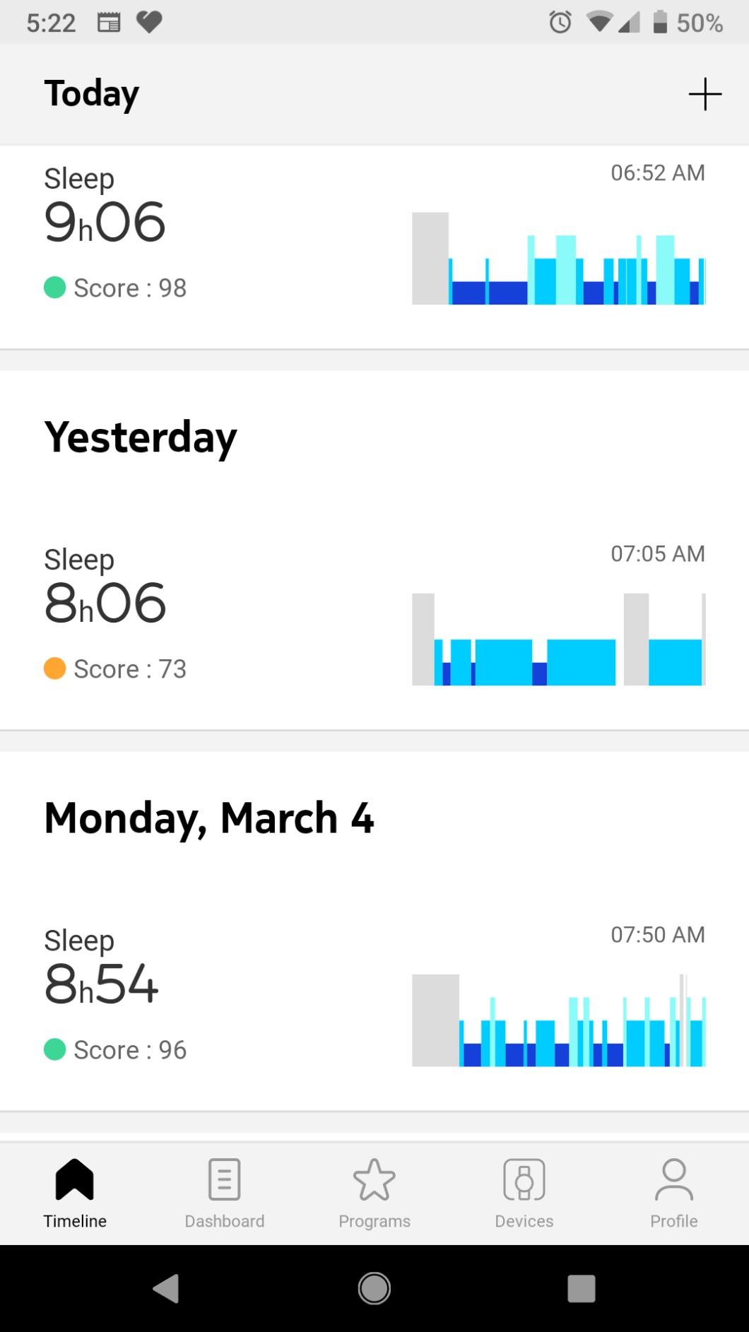Withings Sleep - Sleep Tracking Pad Under The Mattress With Sleep Cycle Analysis customer photo 1