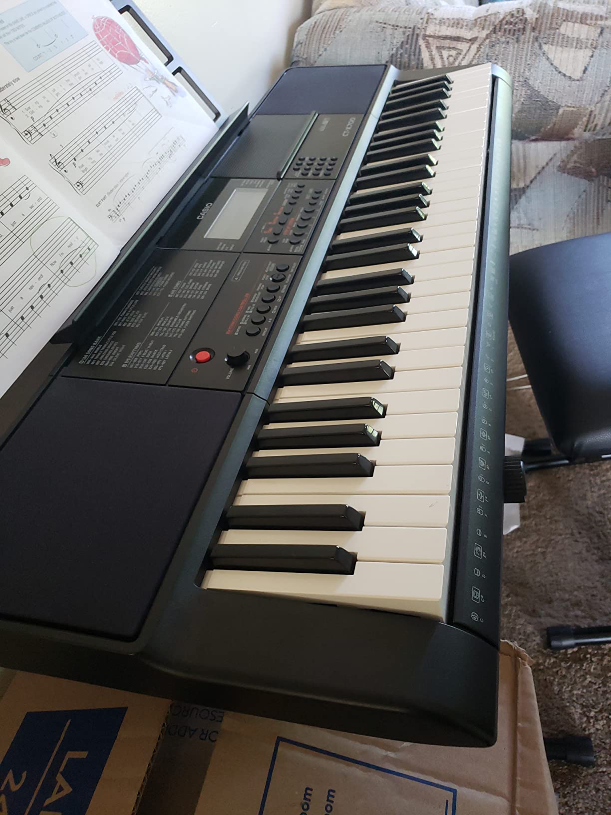 Casio CT-X700 61-Key Portable Keyboard | 600 Tones | AiX Sound Engine | 195 rhythms and AiX sound engine with portable styling for musicians, performers, lessons and everyday practice customer photo 1
