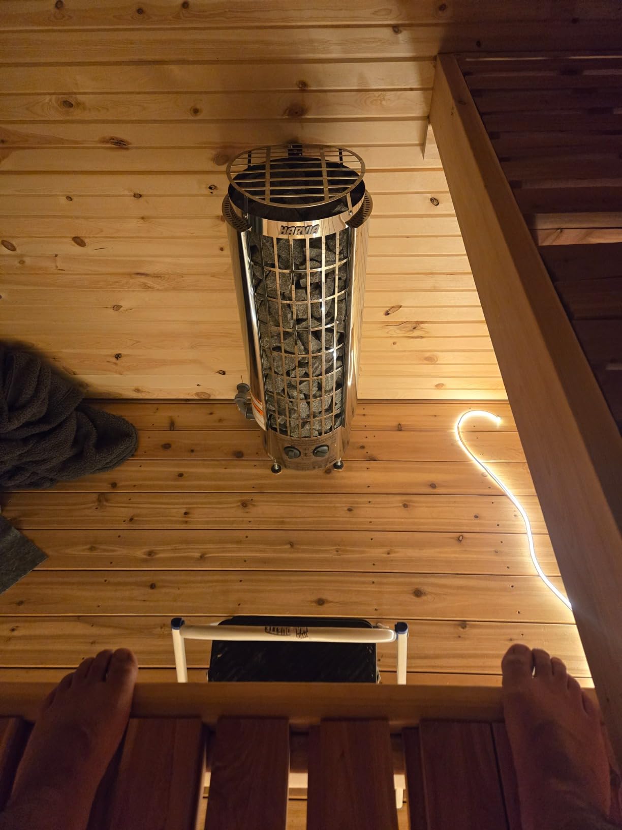 Harvia Cilindro 9kw HB Sauna Heater w/ Stones customer photo 2
