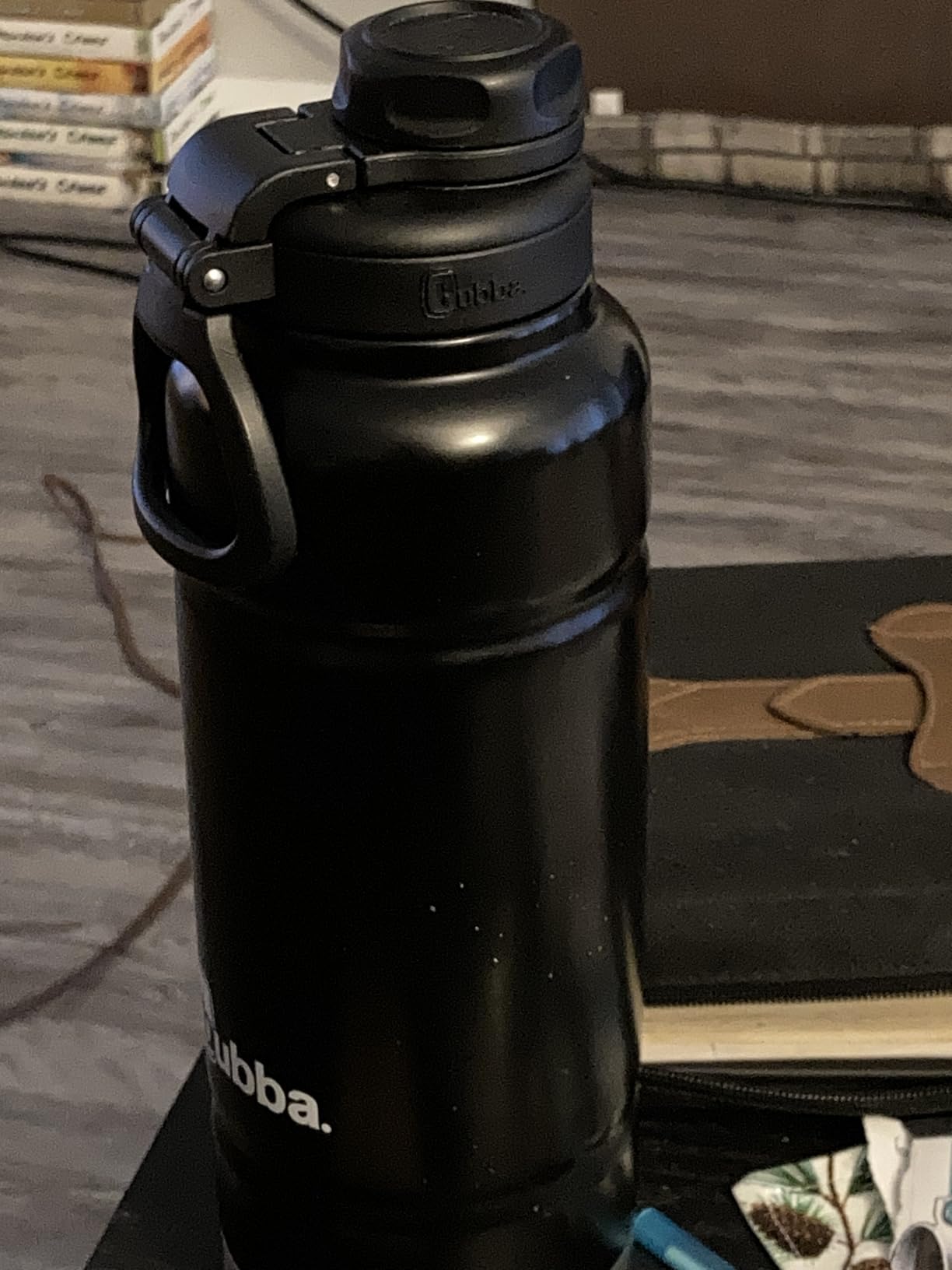 Bubba Trailblazer, Vacuum-Insulated Stainless Steel Water Bottle, 40oz., Licorice customer photo 1