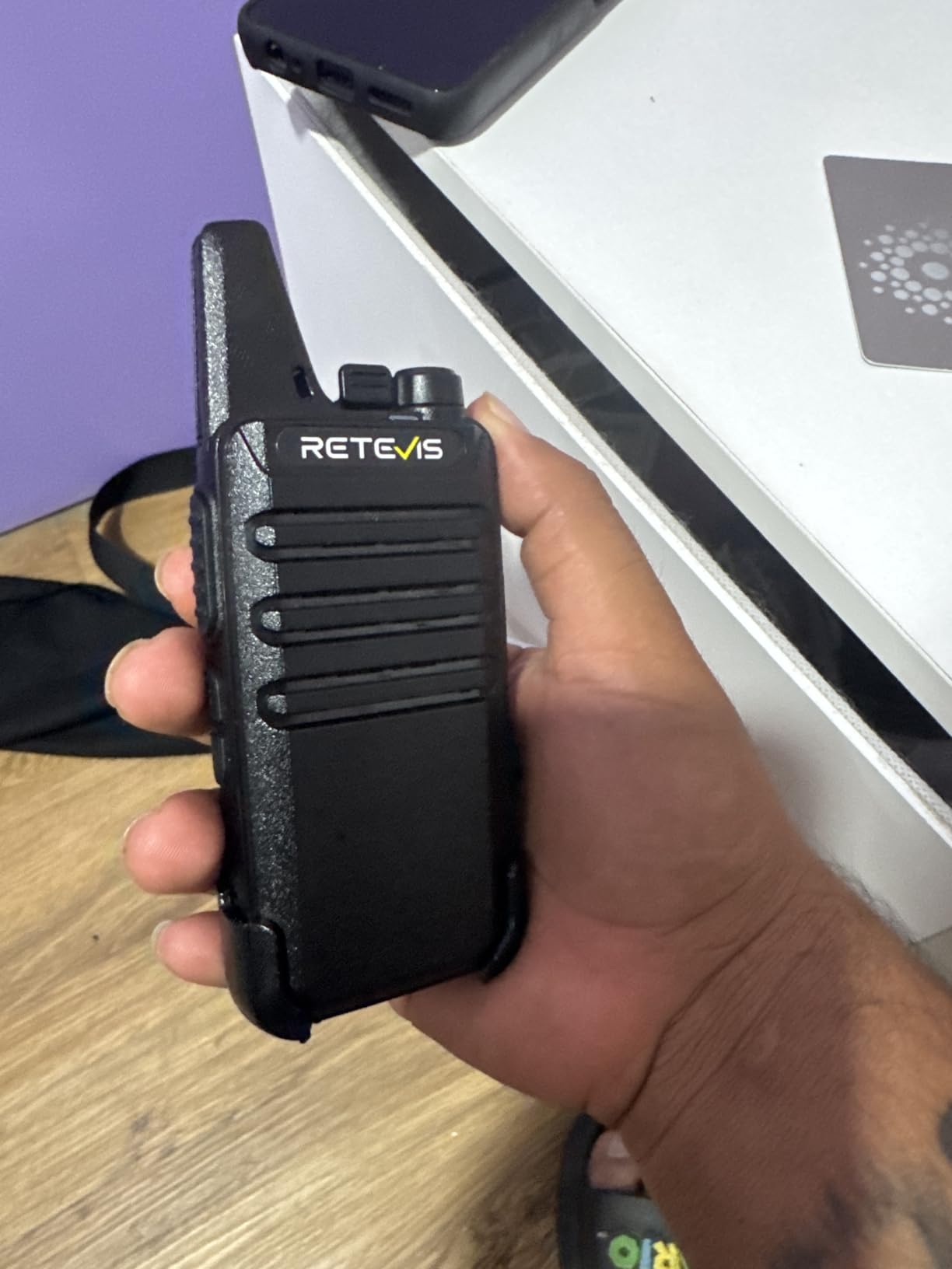 Retevis RT22 Long Range Walkie Talkies for Adults Rechargeable (4 Pack) customer photo 2