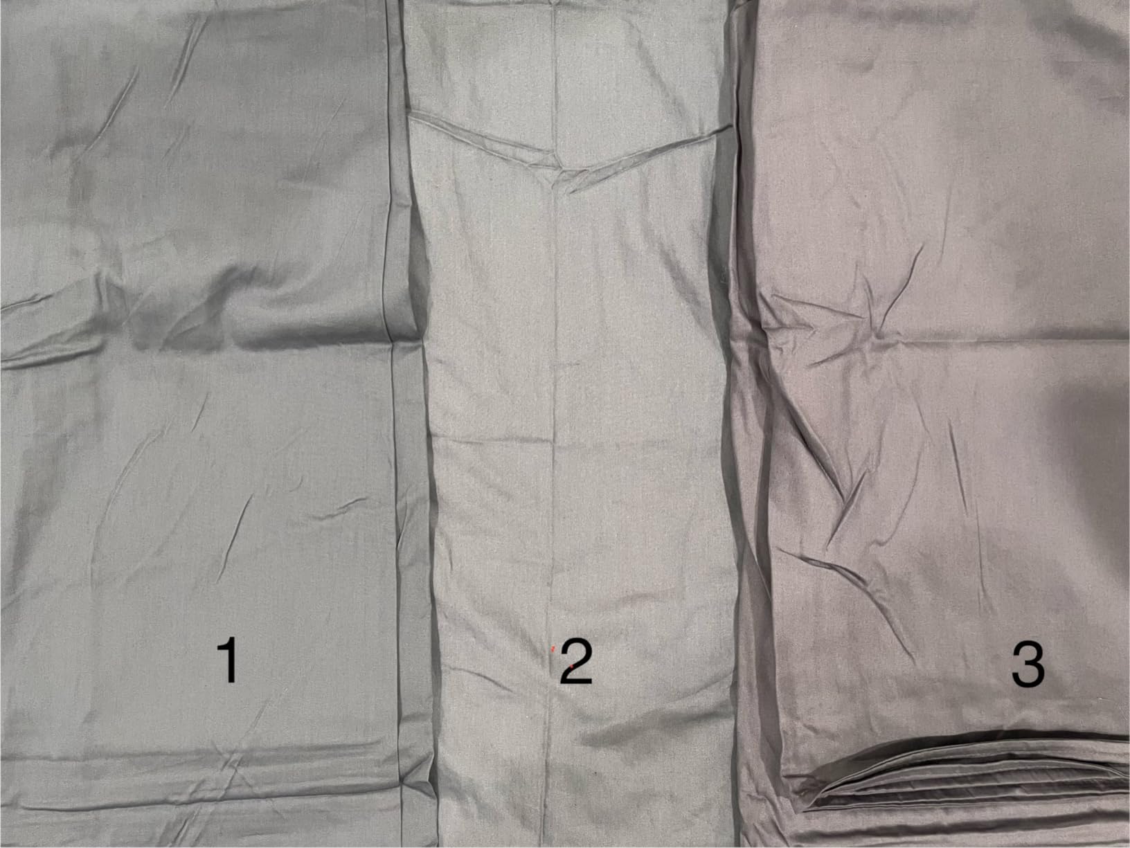 ZonLi Duvet Cover for Weighted Blanket | Breathable Soft Weighted Blanket Cover Queen Size Removable Cooling Comforter Cover for All Season (Grey, 60'' x 80'') customer photo 2