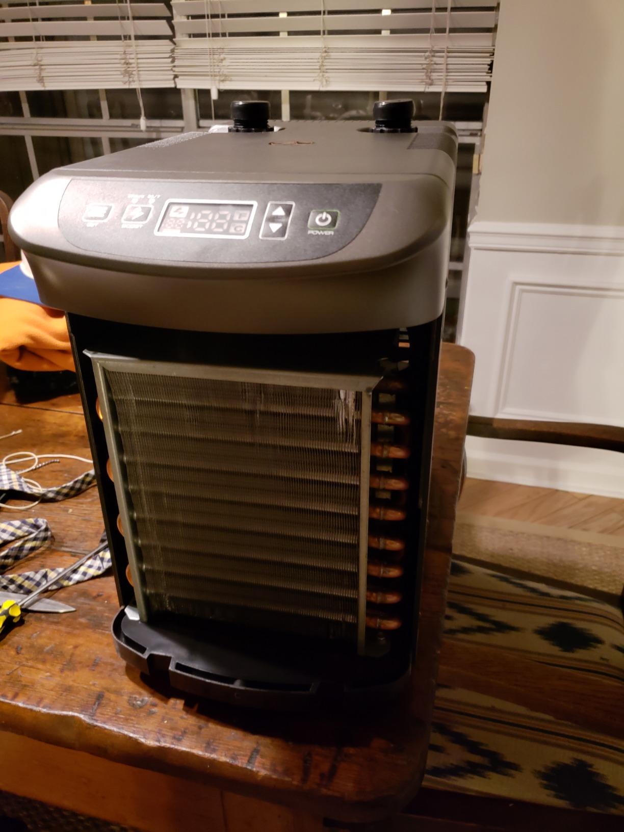 Active Aqua 0.10 HP Water Chiller with Boost | Cold Plunge & Ice Bath Cooler | Digital Temp Control | Fresh & Salt Water, Hydroponics, Aquariums | 10–40 Gal customer photo 1
