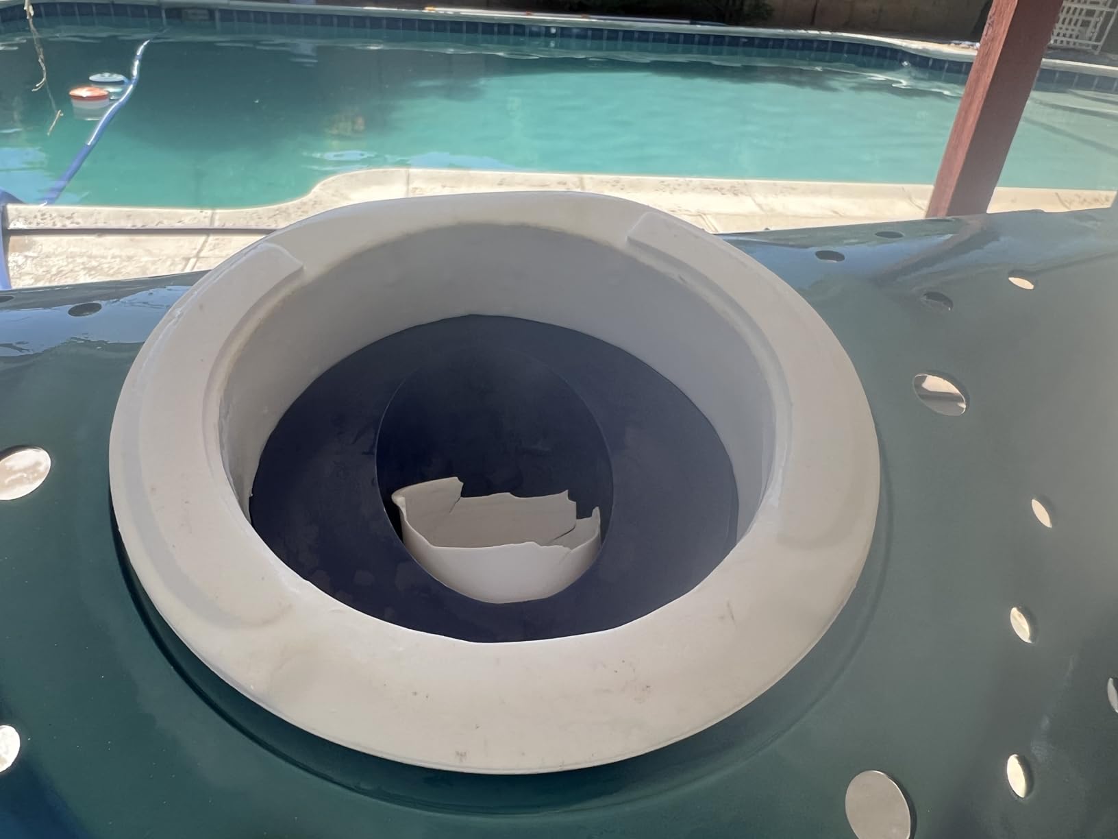 VINGLI Suction Pool Cleaner, Automatic Wall-Climbing Vacuum -Navy Blue customer photo 1