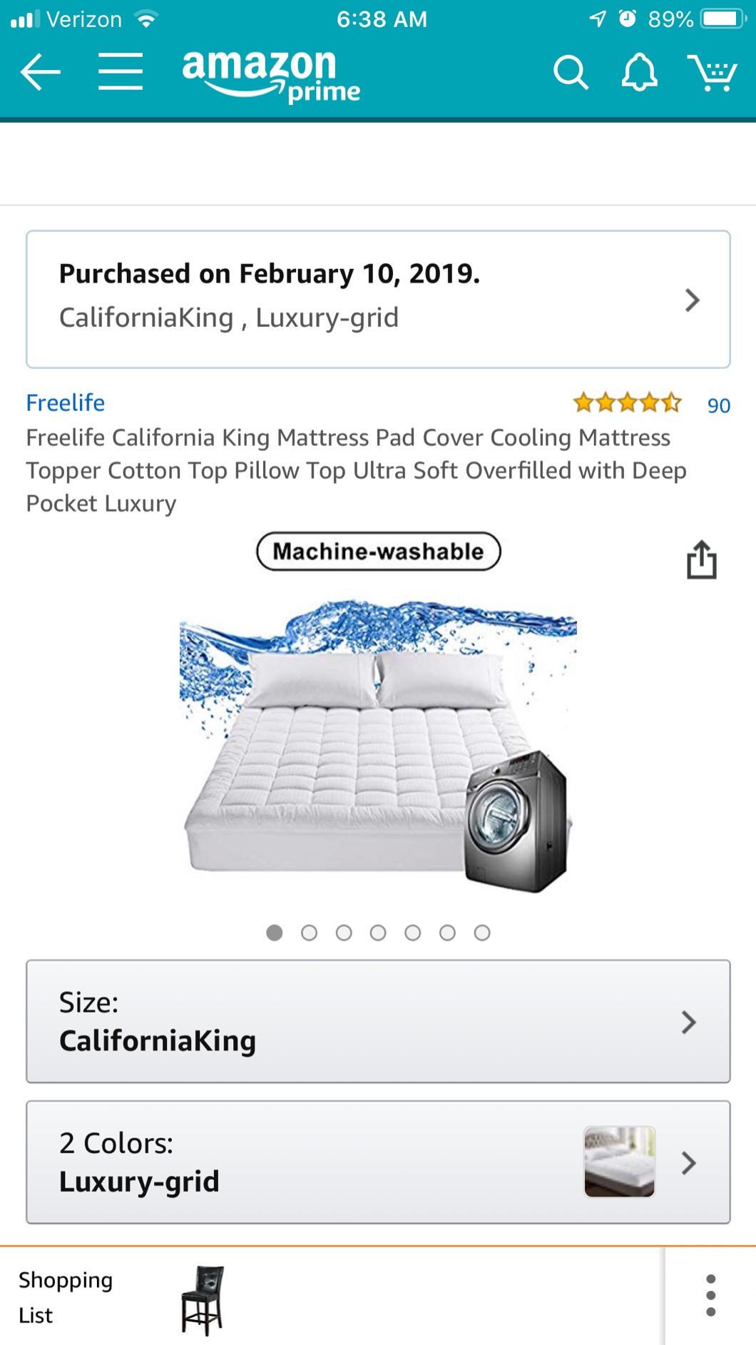 COOL GEL Chill Memory Foam 14-Inch Mattress with Pillow, CertiPUR-US Certified, Mattress in a Box, Full, White customer photo 1