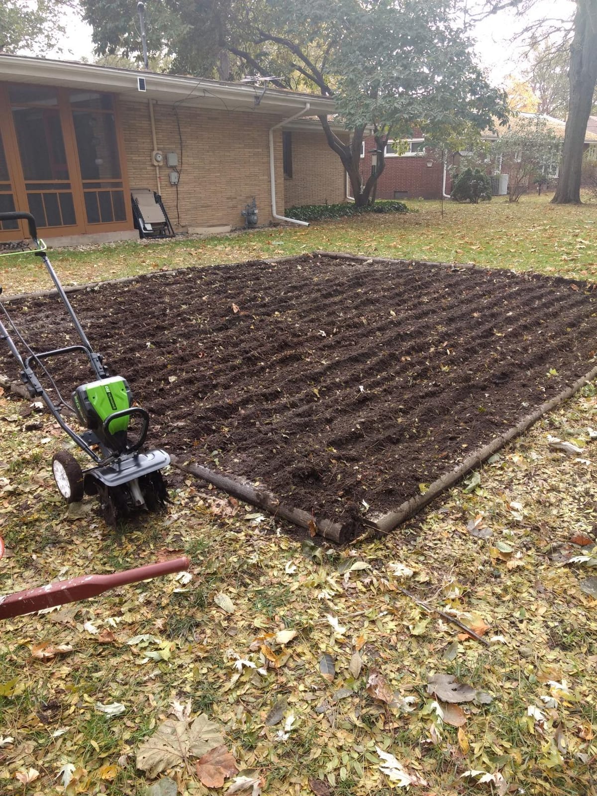 Greenworks Pro 80V 10 inch Cultivator with 2Ah Battery and Charger, TL80L210, Black And Green customer photo 1