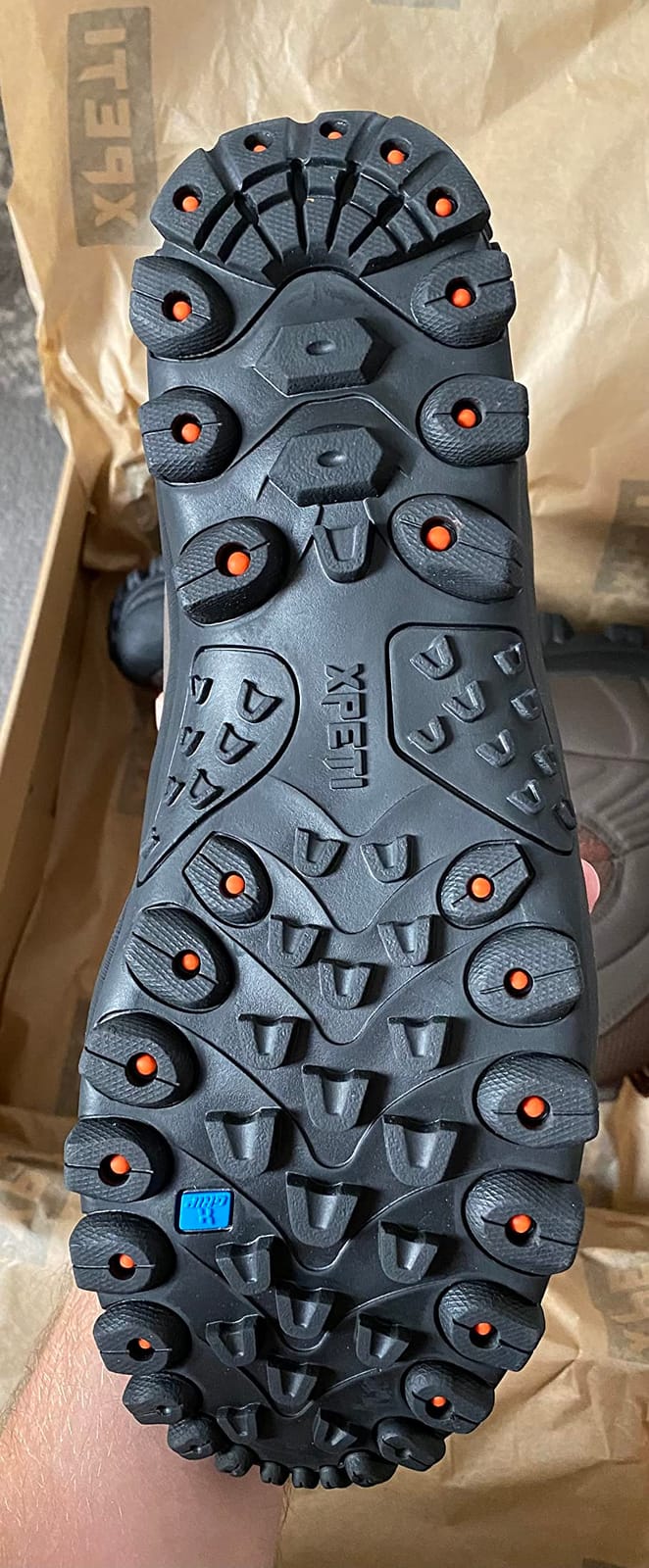 XPETI Men’s Thermator Mid-Rise Lightweight Hiking Insulated Non-Slip Outdoor Boots customer photo 2