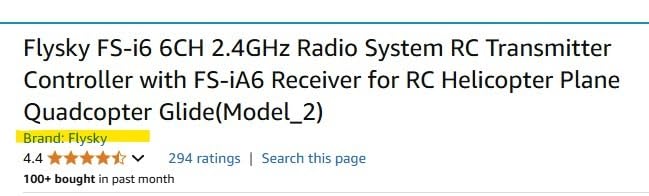 FLYSKY FS-i6 6CH 2.4GHz Radio System RC Transmitter Controller with FS-iA6 Receiver for RC Helicopter Plane Quadcopter Glide(Model_2) customer photo 1