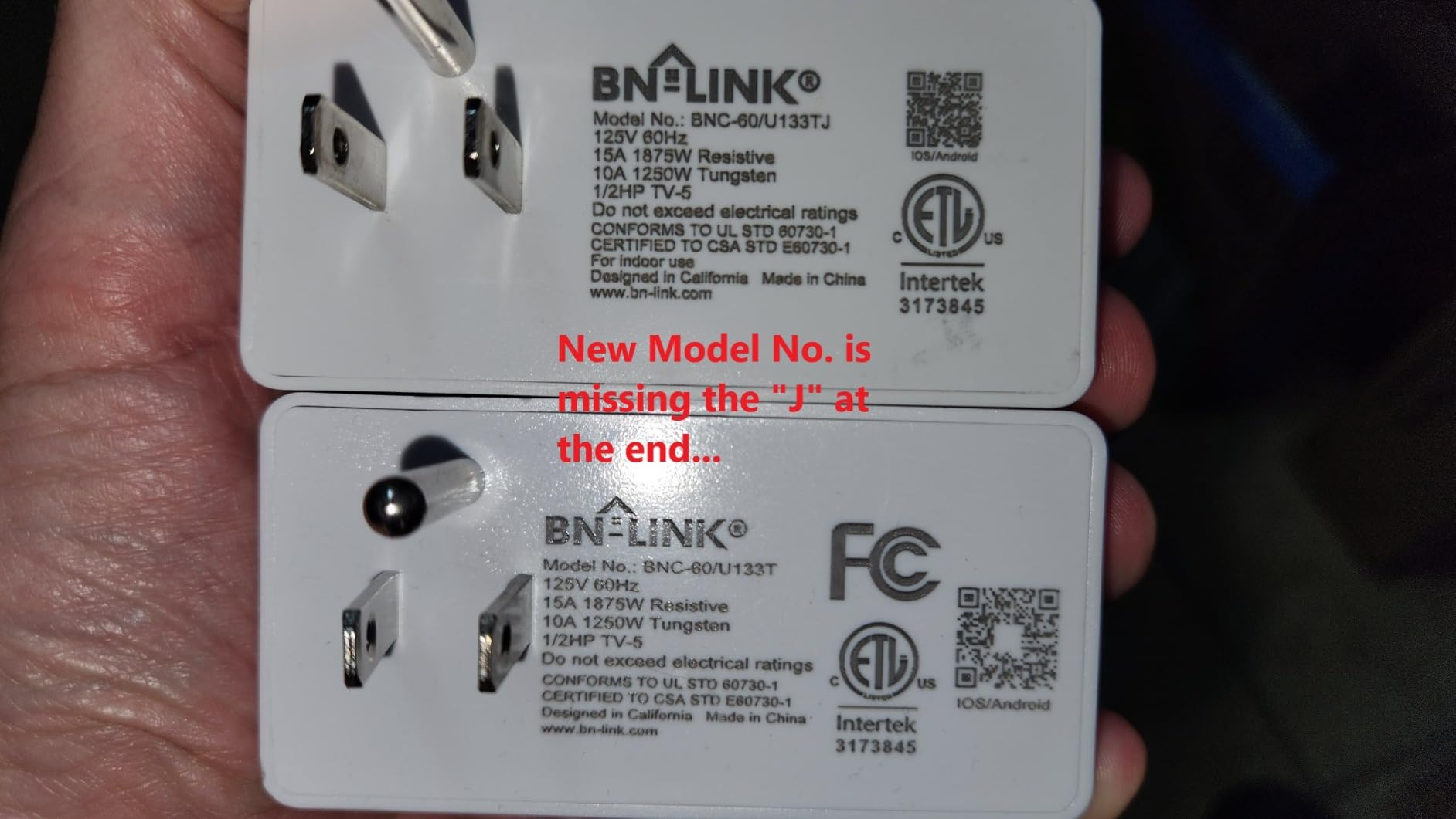 BN-LINK WiFi Heavy Duty Smart Plug Outlet, Work with Smart Life, 2.4G Only customer photo 1