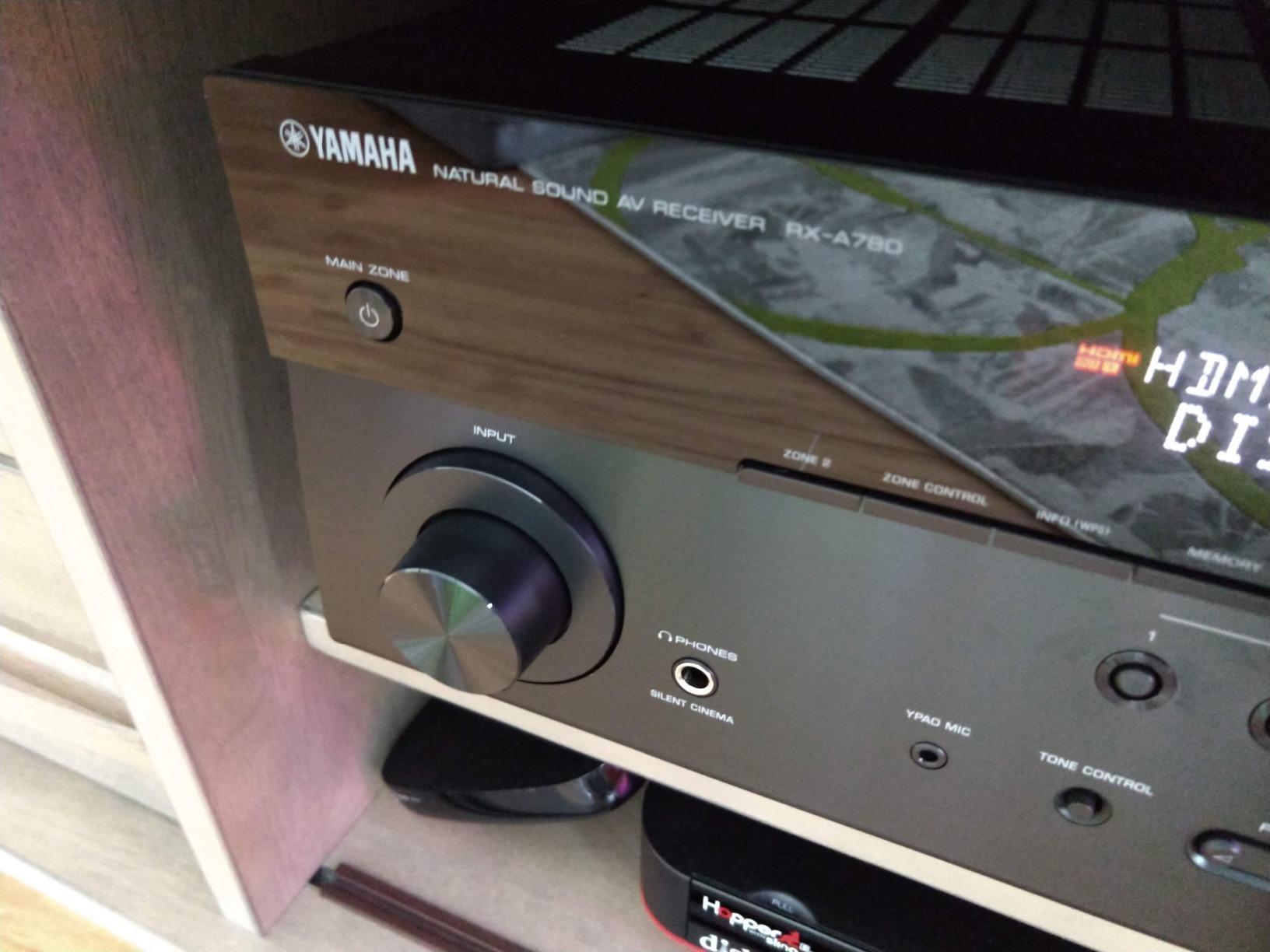 Yamaha AVENTAGE RX-A780 7.2-ch 4K Ultra HD AV Receiver with HDR, Dolby Vision, Dolby Atmos, Wi-Fi, Phono, YPAO and MusicCast. Compatible with Alexa. customer photo 2