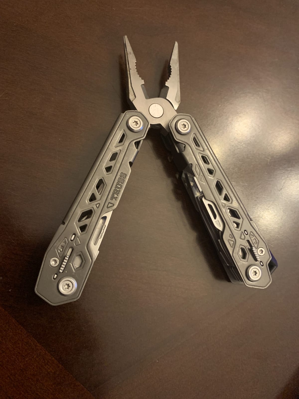 Gerber Gear Truss 17-in-1 EDC Needle Nose Pliers Multi tool - includes Pocket Knife, Screwdriver, and Bottle Opener Accessories - Gifts for Men, Fishing and Camping Gear - Gray with Standard Sheath customer photo 1