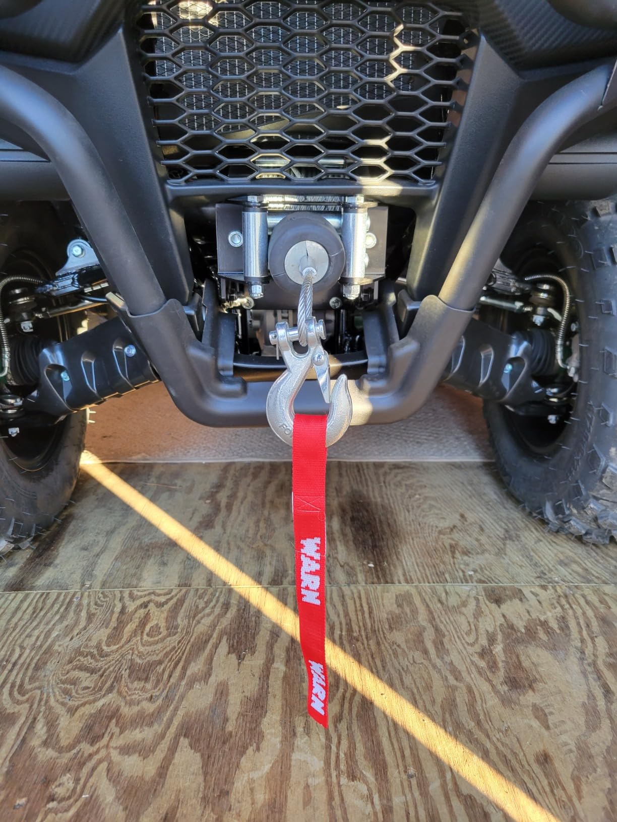 WARN VRX 25 Powersport Winch 12V - 2,500 lb Rating, Steel Rope, for ATV/UTV | Durable, All-Metal Gear Train, Mechanical Brake & Weather-Resistant, Designed for Powersports Recovery, 47-101025 customer photo 2