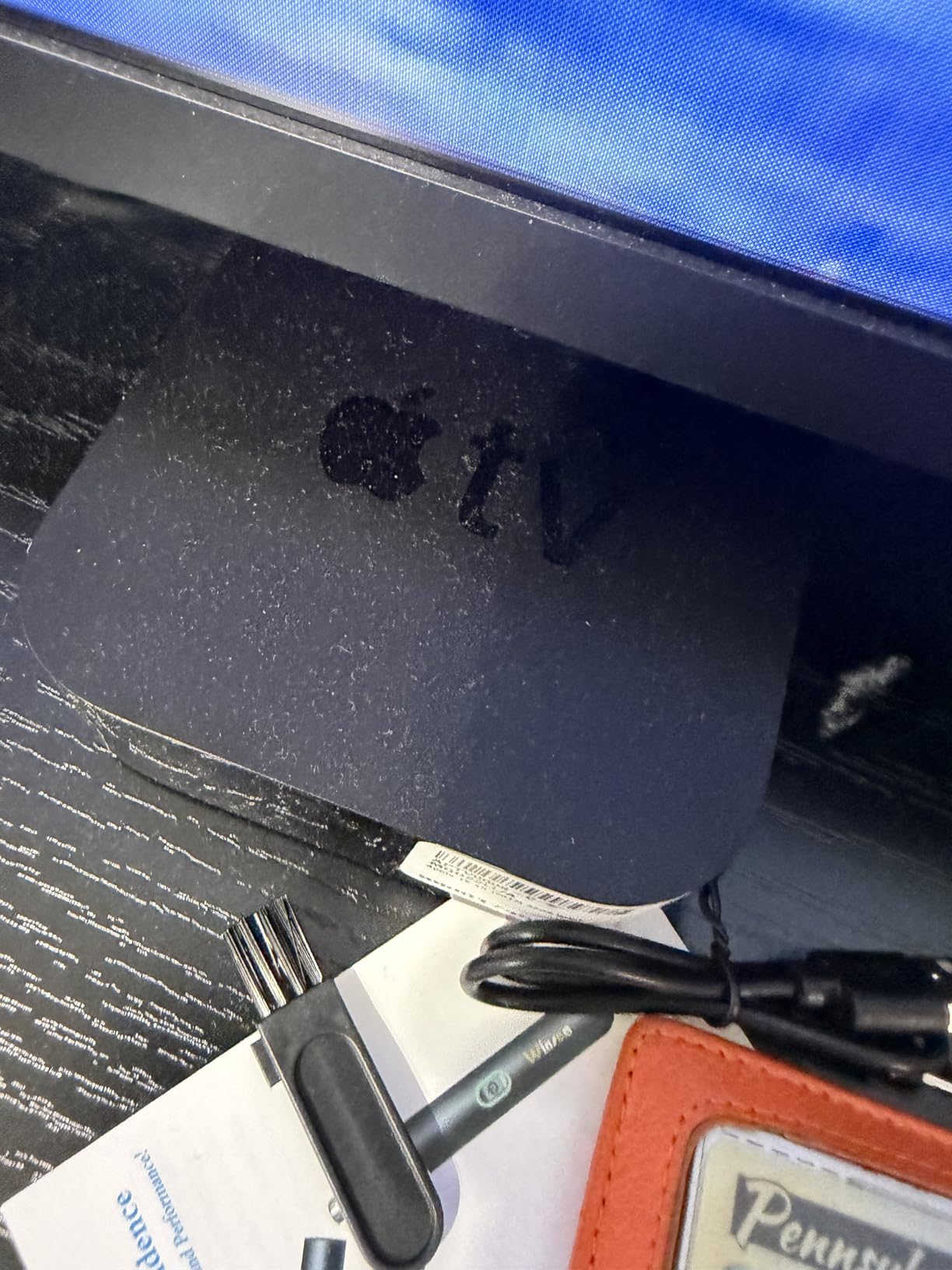 Apple TV 4K 32GB Streaming Media Player (2017), Model A1842, Siri Remote, HDMI, HDR10, Dolby Vision, Gigabit Ethernet, Wi-Fi, Black, MQD22LL/A (Renewed) customer photo 1
