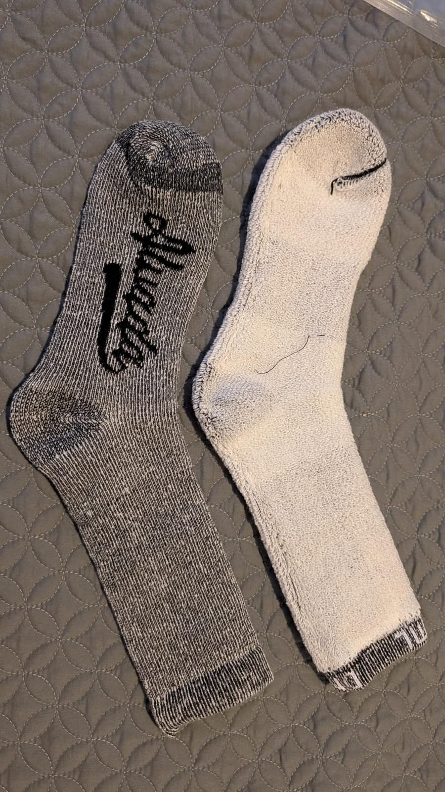 Alvada Mens Merino Wool Crew Socks Thermal and Warm Socks for Winter Work Hiking Running 3 Pairs customer photo 1
