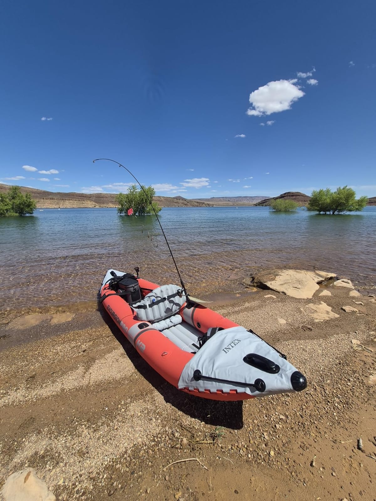 INTEX Excursion Pro K2 Inflatable Kayak 2-Person Set with Paddles & Pump customer photo 1