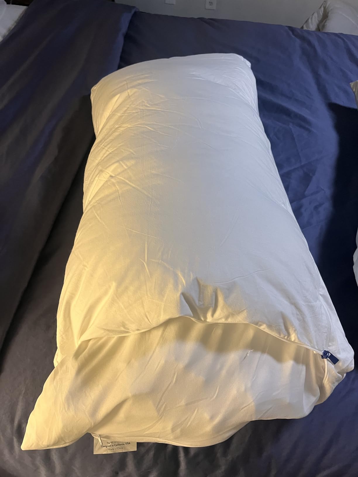 ACCURATEX Pillows Queen Size Set of 2, Adjustable Hybrid Pillow 2 Pack | Sandwich Construction, Fluffy Down Alternative Fill Cotton Cover, Shredded Memory Foam Inner, Side Back Sleepers customer photo 2