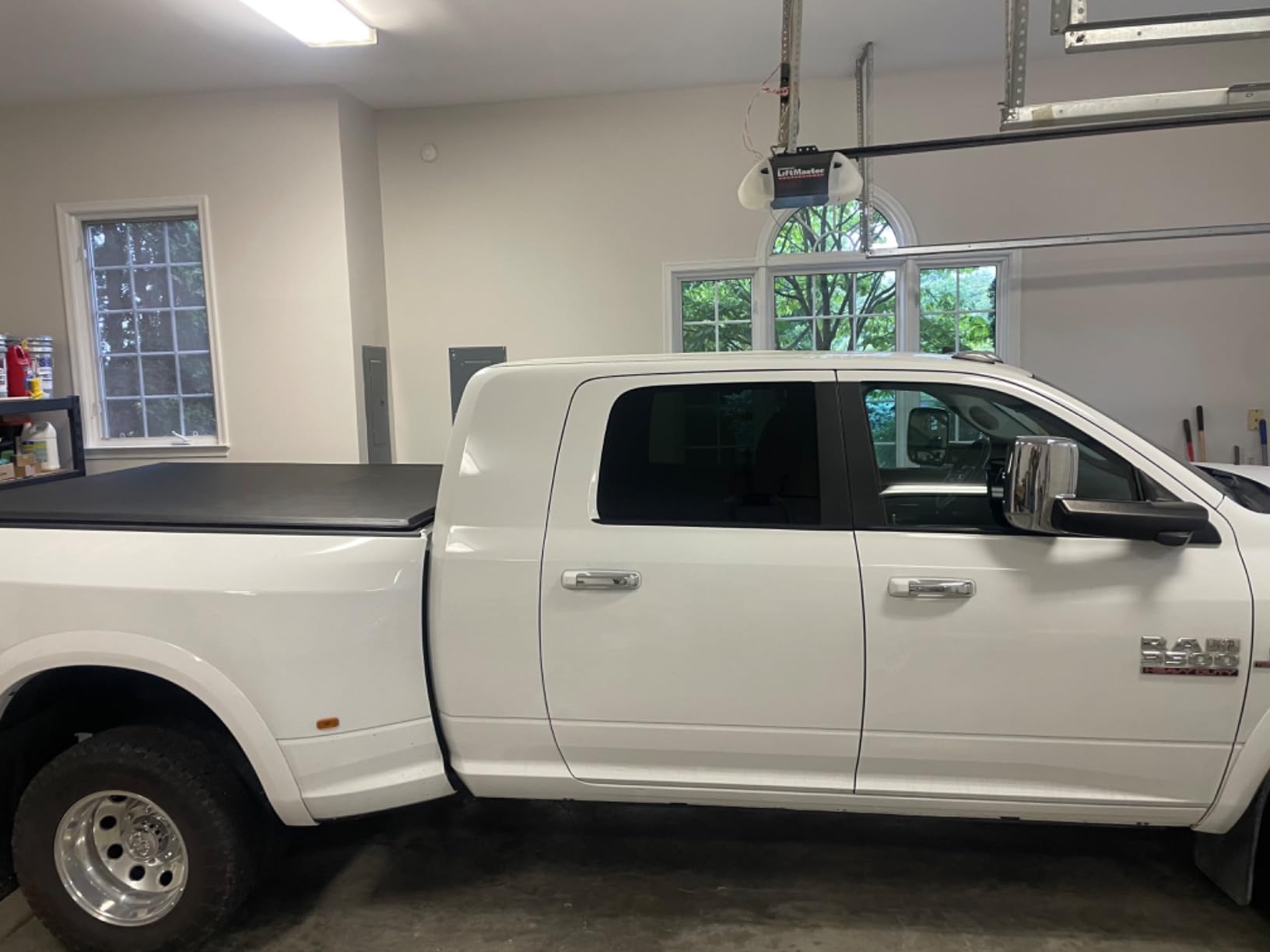 OEDRO Soft Roll Up Truck Bed Tonneau Cover Fit for 2009-2024 Ram 1500 5.7ft customer photo 2
