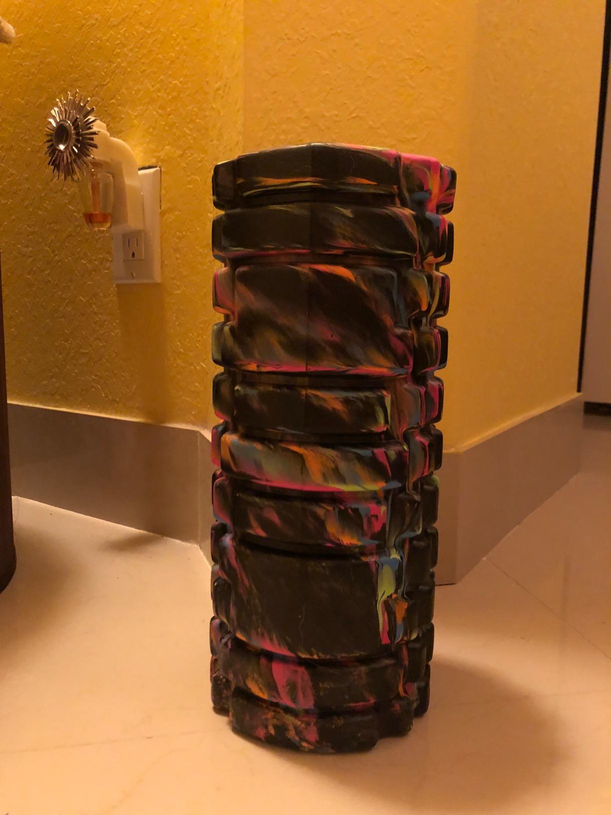 Trigger Point Releasing Foam Massage Roller with Medium Compression for Exercise, Stretching, and Muscle Recovery - Relieves Muscle Tightness, Improves Mobility, and Circulation customer photo 1