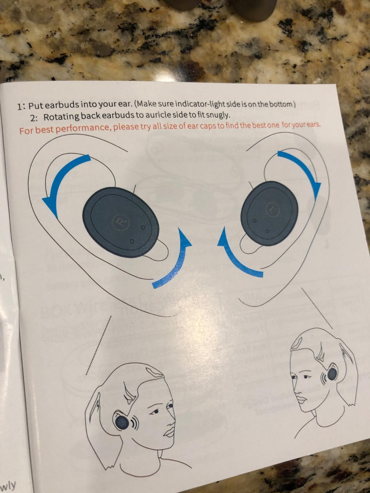 TOZO T10 Wireless Earbuds Powerful Bass Stereo Wireless Charging, APP, IPX8 customer photo 2