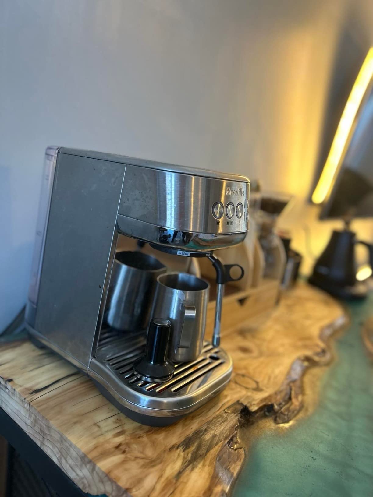 Breville BES500BSS Bambino Plus Espresso Machine, Brushed Stainless Steel customer photo 1