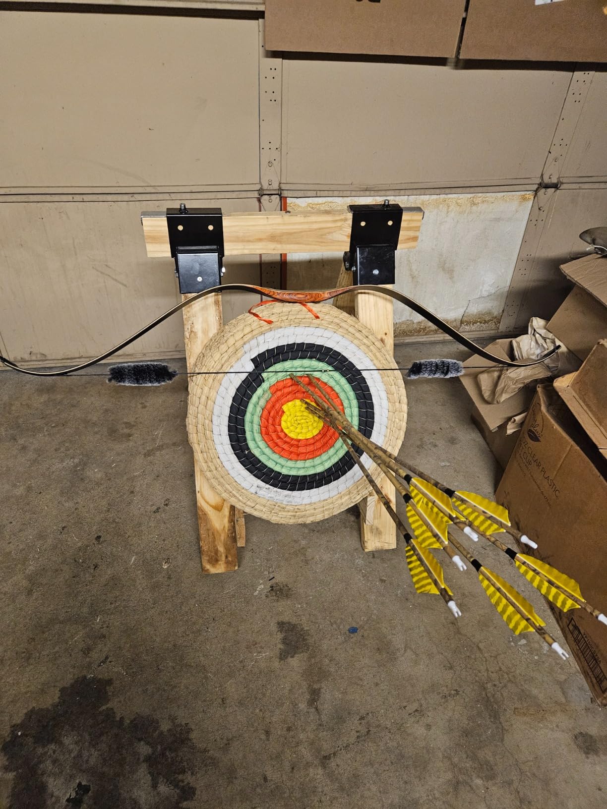 Dostyle Archery Targets Traditional Solid Straw Round Archery Target Shooting Bow Coloured Rope Target Face Three Layer for Shooting Practice customer photo 1