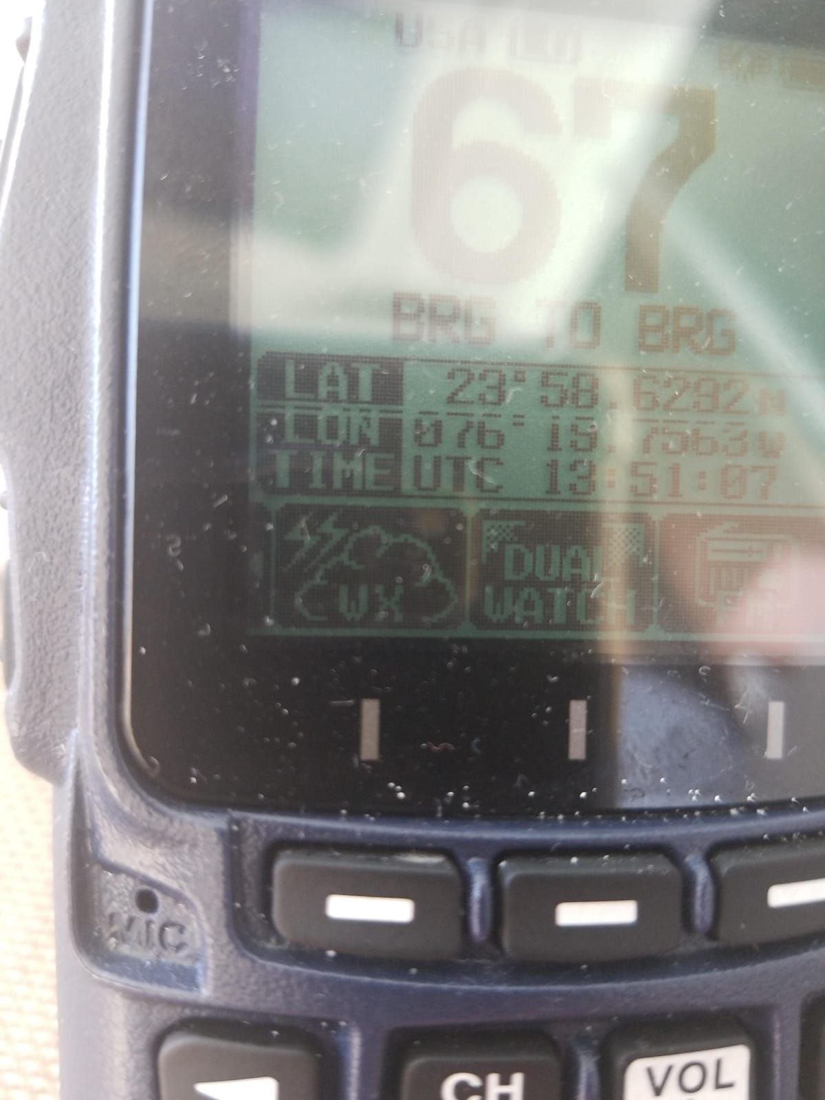 Standard Horizon HX890 Handheld VHF Navy Blue - Floating 6 Watt Class H DSC Two Way Radio customer photo 2
