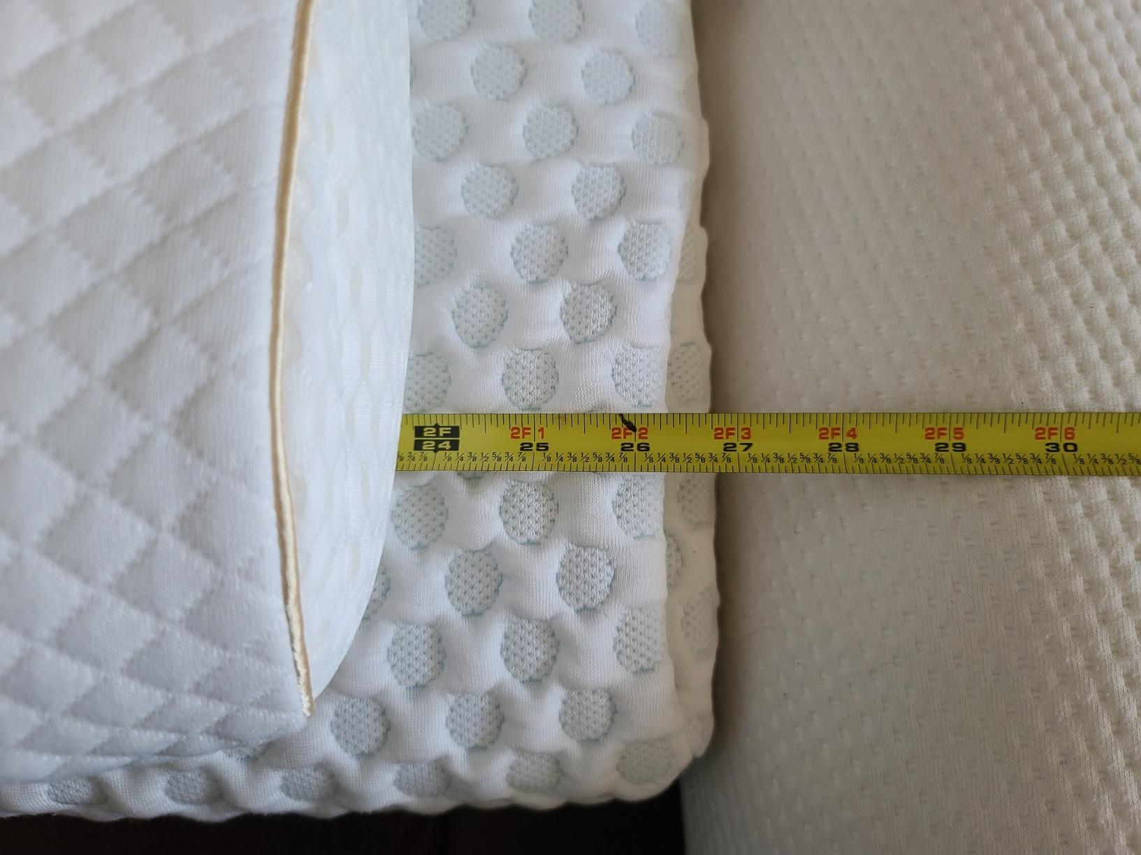 Royal Therapy Memory Foam Pillow, Queen Neck Pain Relief, Contour Cervical Pillow, for Neck and Shoulder Pain, Side, Back and Stomach Sleeper, 24x14x5 inches customer photo 2