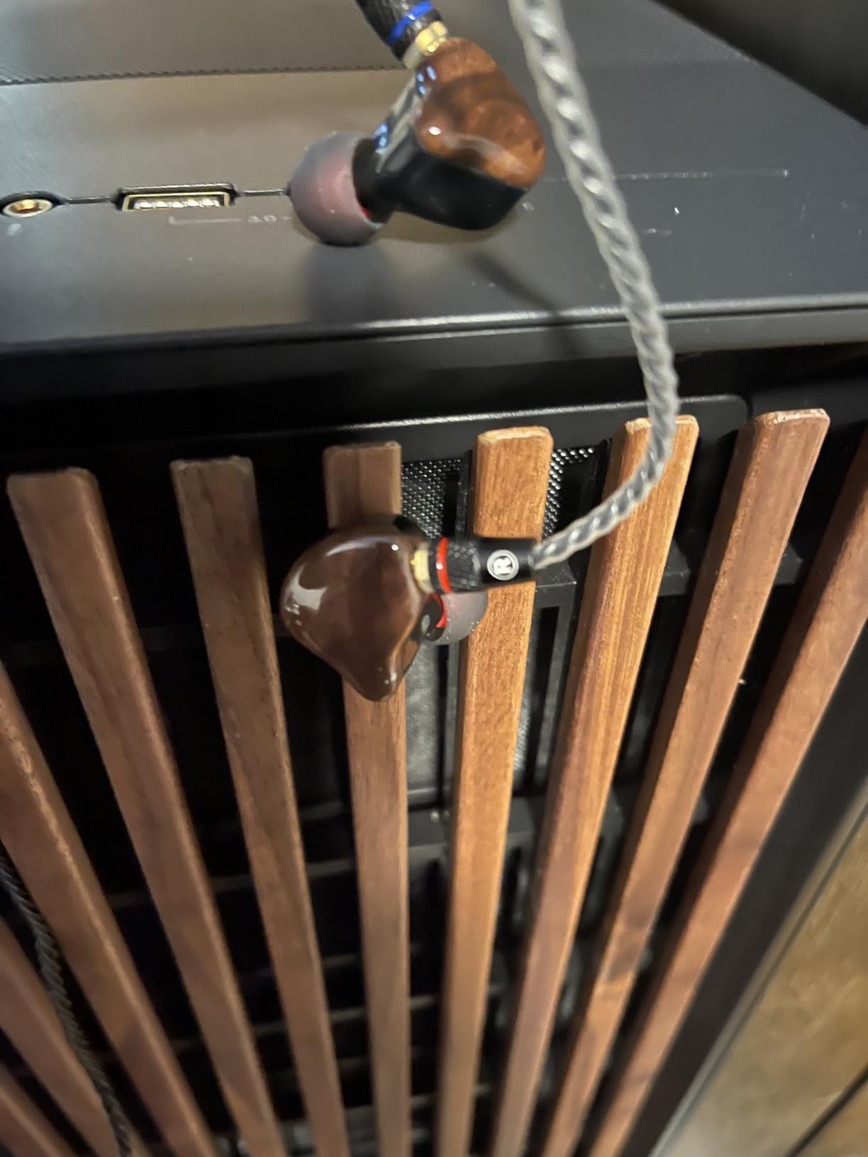 Dual Dynamic Driver IEM Earphones, HiFi Stereo In Ear Monitor Headphones customer photo 2