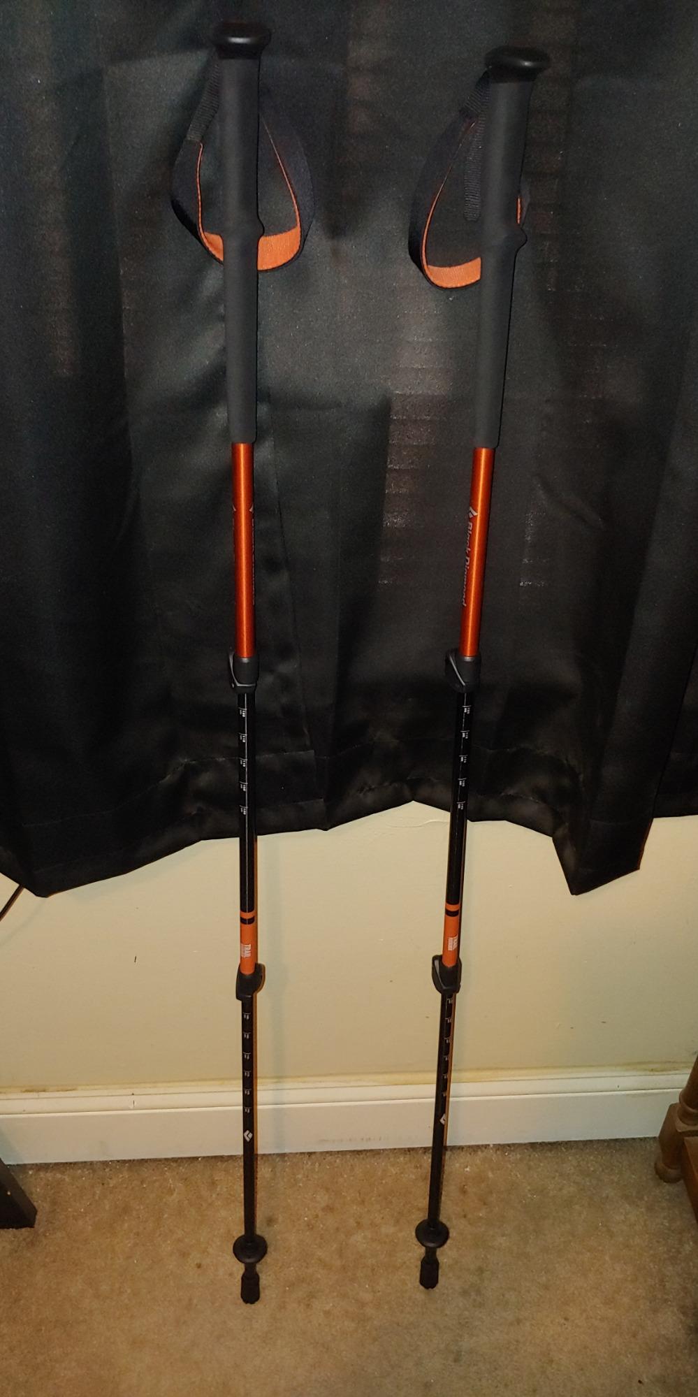 BLACK DIAMOND Trail Trekking Poles (Pair), Lightweight, Aluminum, Hiking customer photo 2