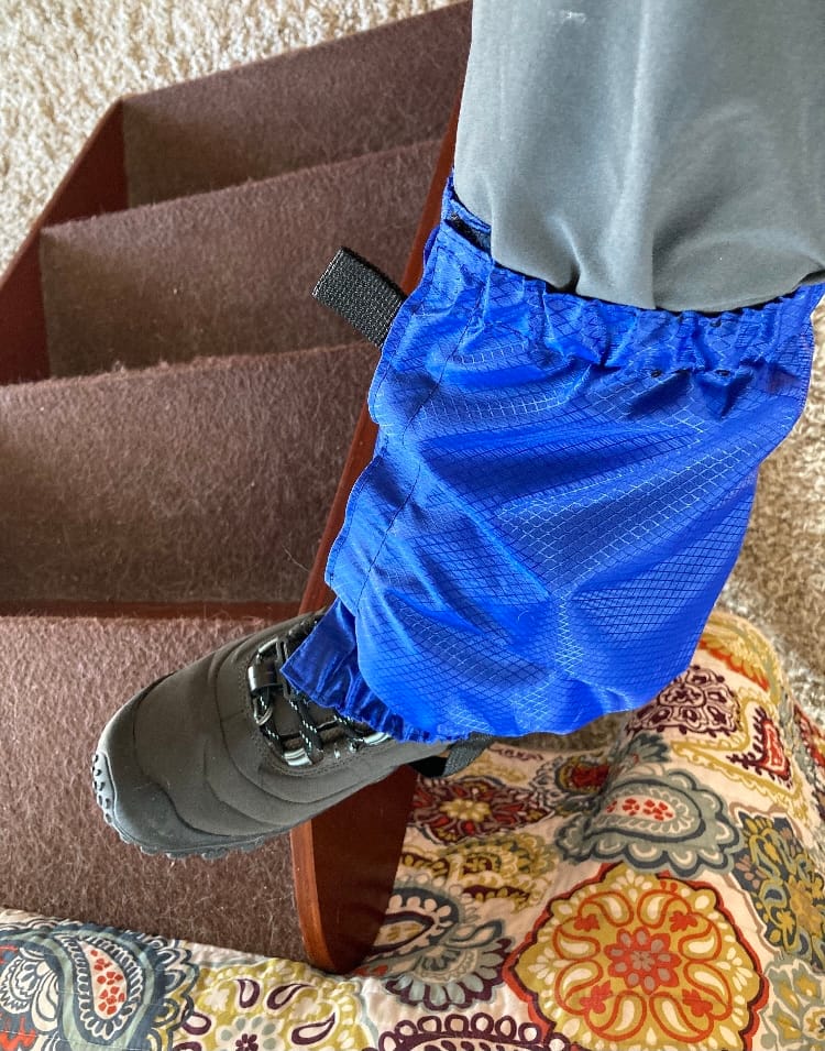 Leg Gaiter Waterproof Anti-Tear Ankle Gaiters Outdoor Hiking Walking Climbing Hunting Snow Legging Gaiters customer photo 1