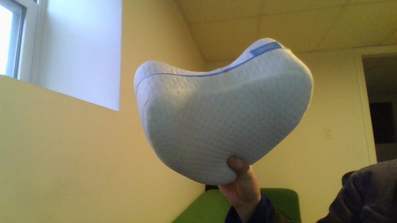 Contour Legacy Leg & Knee Foam Support Pillow for Side Sleepers - Soothing Relief for Back, Hips, Knees, Joints, Nerves & Muscles customer photo 2