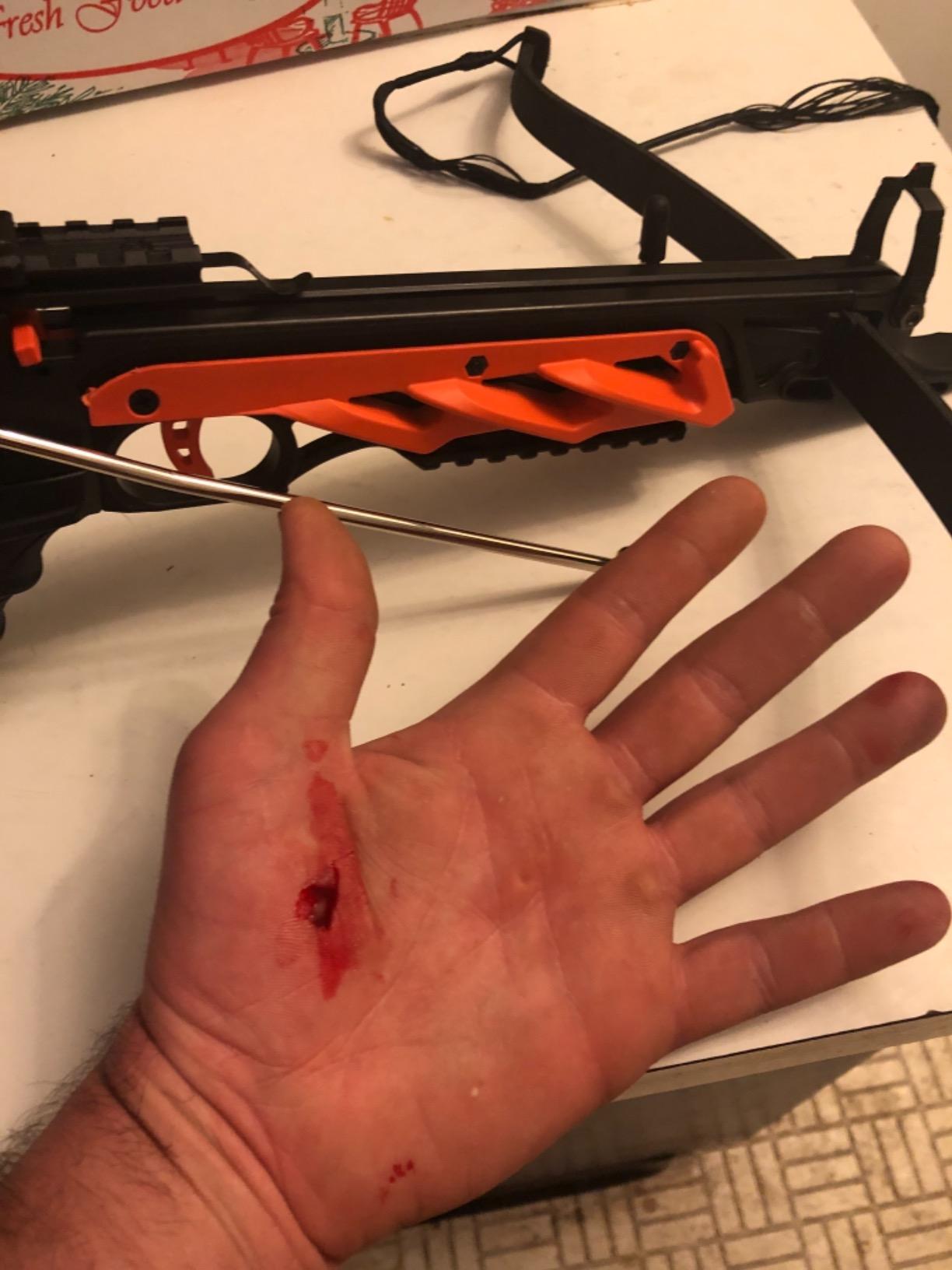 Bear X Desire RD Self-Cocking Crossbow with Red Dot Sight 3 Premium Bolts, Black, One Size customer photo 2