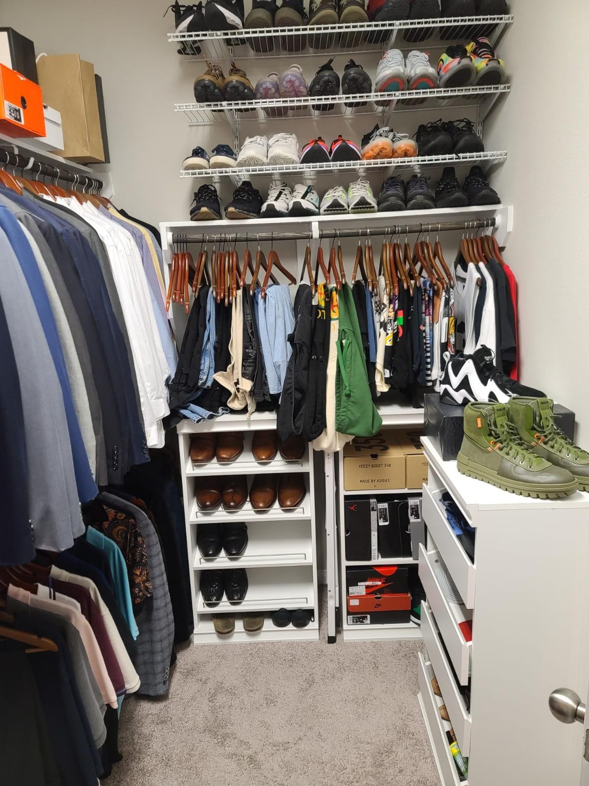 ClosetMaid Modular Storage Unit with 4 Drawers, Wood Closet Organizer, Stacking, Full Backer, Storage, Decorative Trim, White customer photo 1