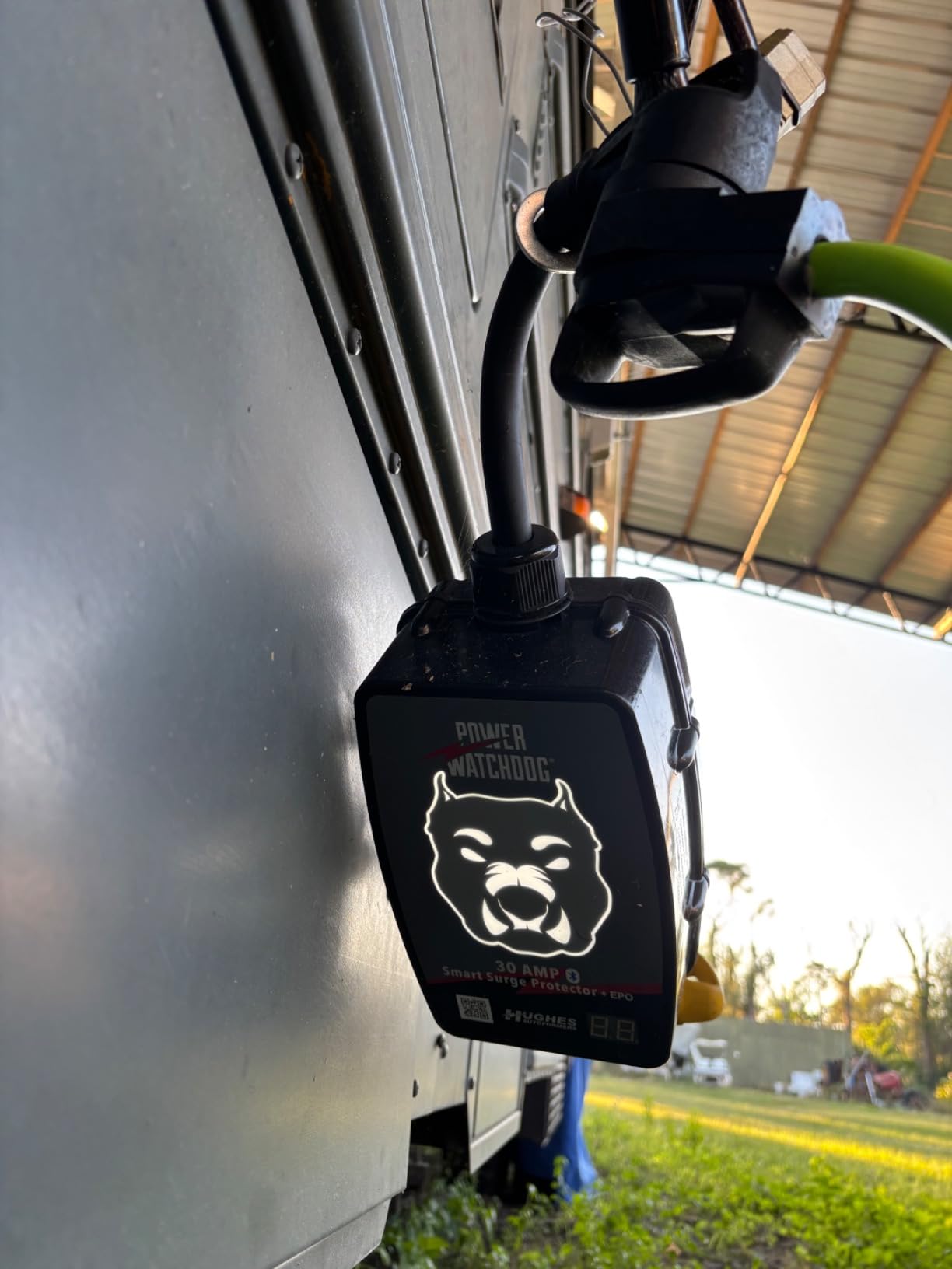 Power Watchdog PWD30EPO Smart RV Surge Protector, 30A, Bluetooth, IP65 | Patented Bluetooth connectivity monitors voltage, amperage & wattage. IP65 water-resistant. customer photo 2