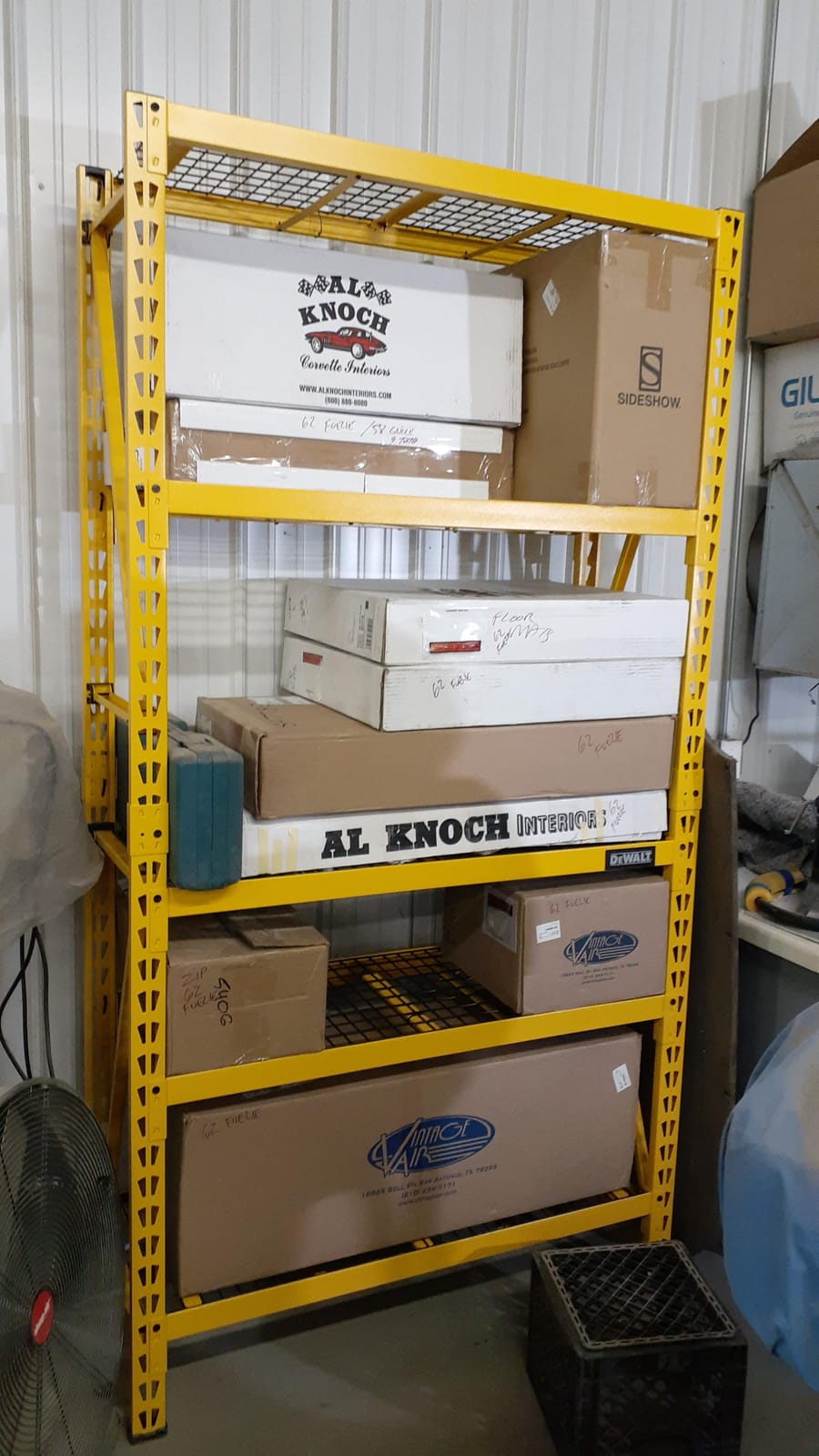 DEWALT Yellow 3-Tier Steel Garage Storage Shelving Unit (50 in. W x 48 in. H x 18 in. D) DXST4500 customer photo 2