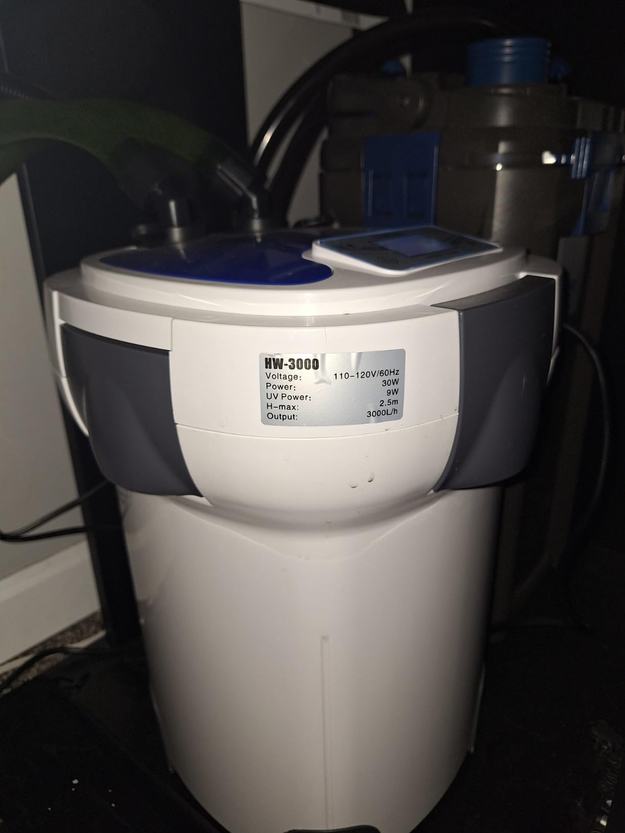 SunSun HW-3000 UV 9W 5-Stage External Canister Filter w/Media, 793gph, White, HW-3000 PRO customer photo 1