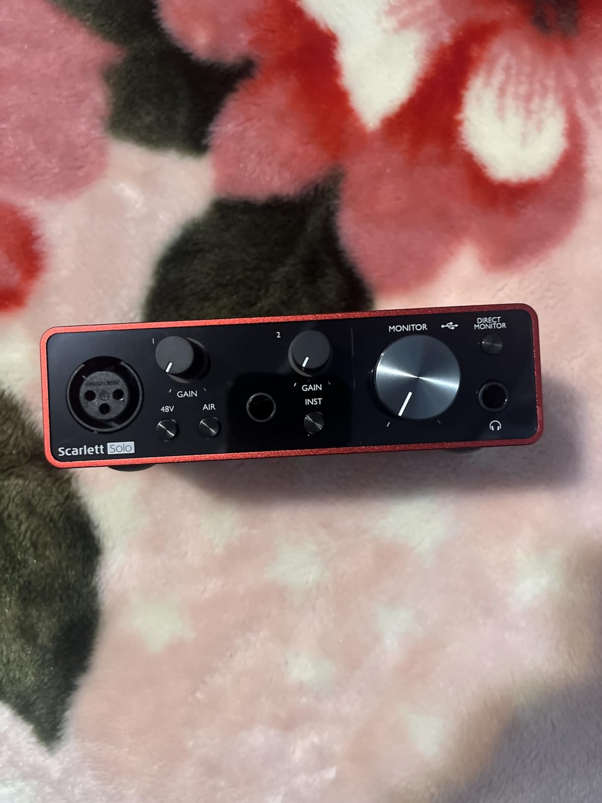 Focusrite Scarlett Solo 3rd Gen USB-C Audio Interface customer photo 2