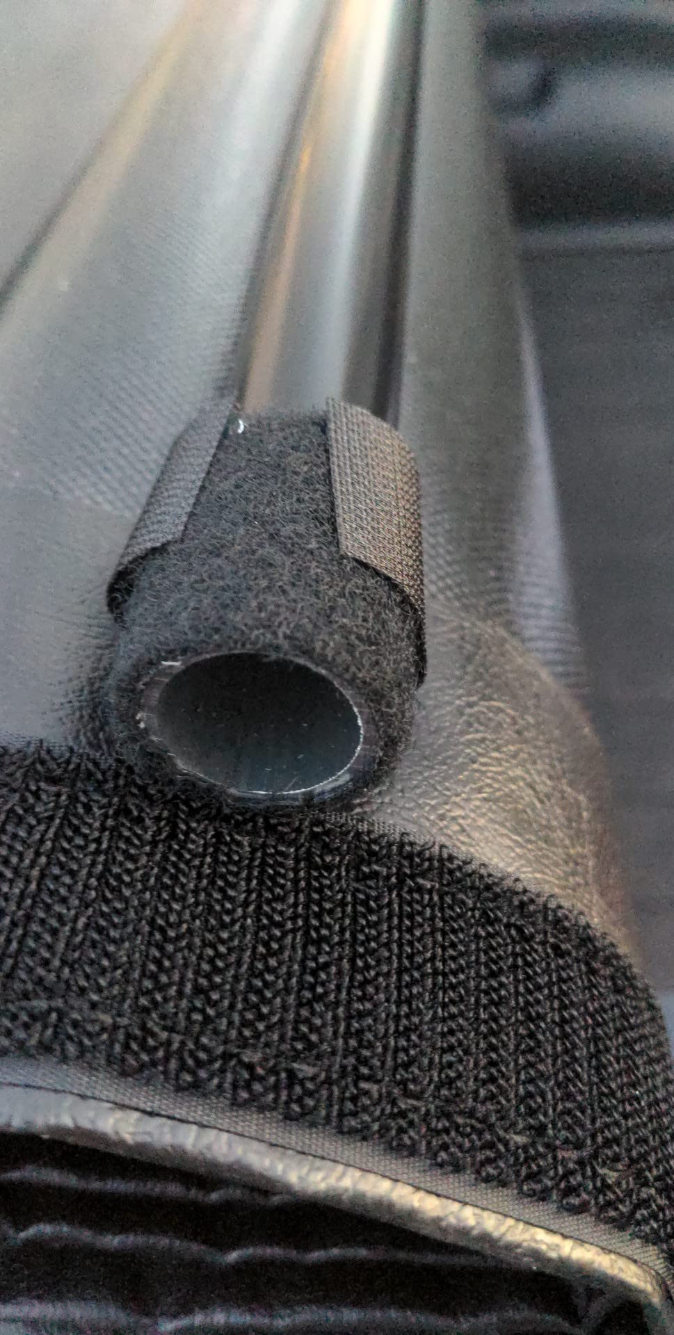 Tonno Pro Lo Roll, Soft Roll-up Truck Bed Tonneau Cover | LR-2055 | Fits 2019 - 2023 Dodge Ram 1500, w/o Multifunction tailgate 5' 7