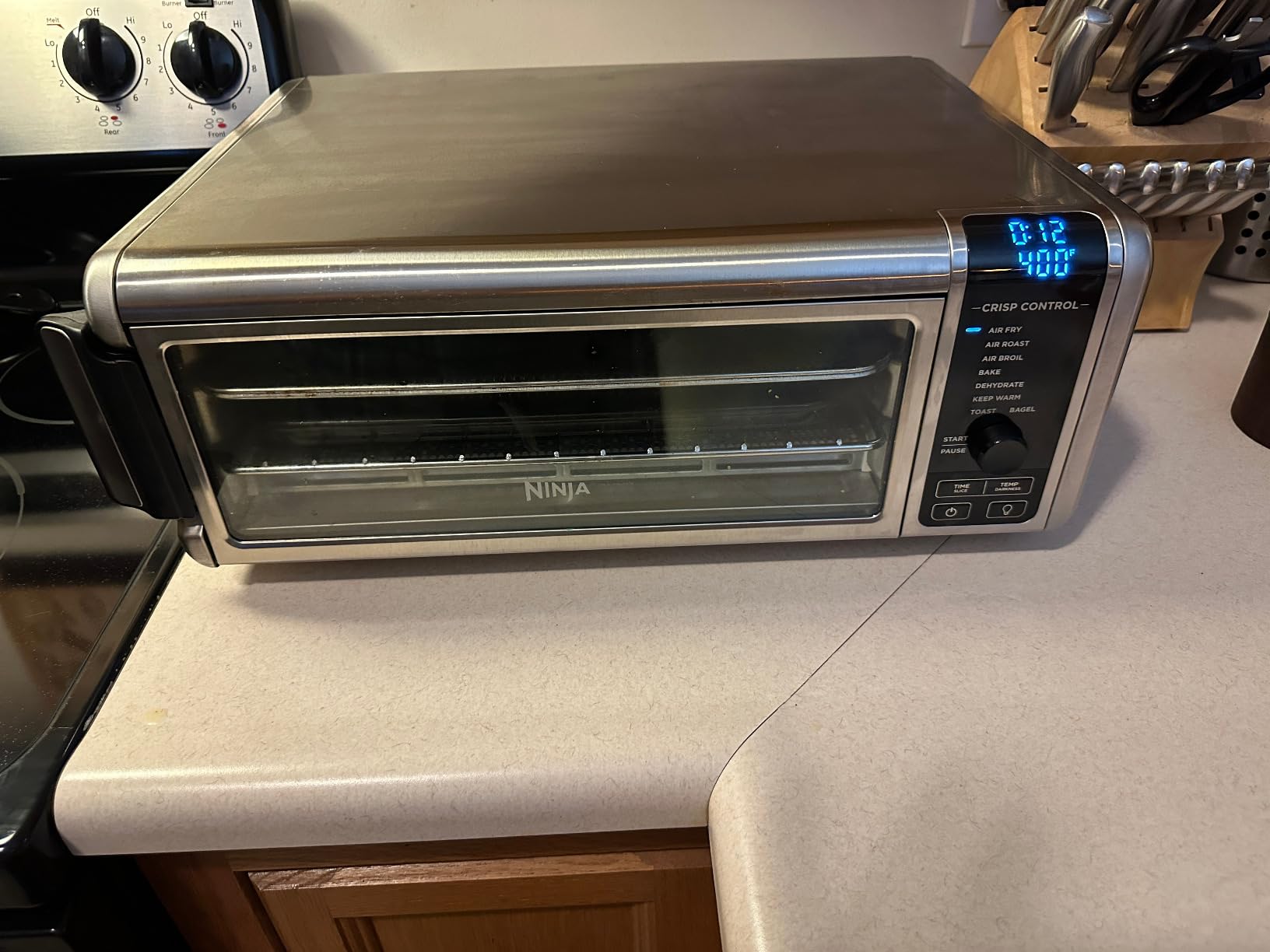 Ninja Digital Air Fry Countertop Oven, 8-in-1, XL, Silver, SP101 customer photo 1
