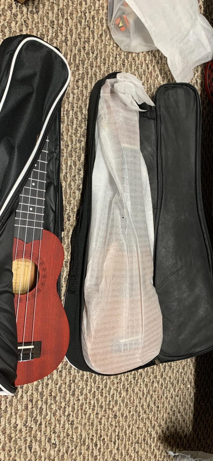 Soprano Ukulele 21 inch Mahogany Ukelele Beginner Kit w/Free Online Lesson Case Strap Tuner Picks, Fast to Learn customer photo 2