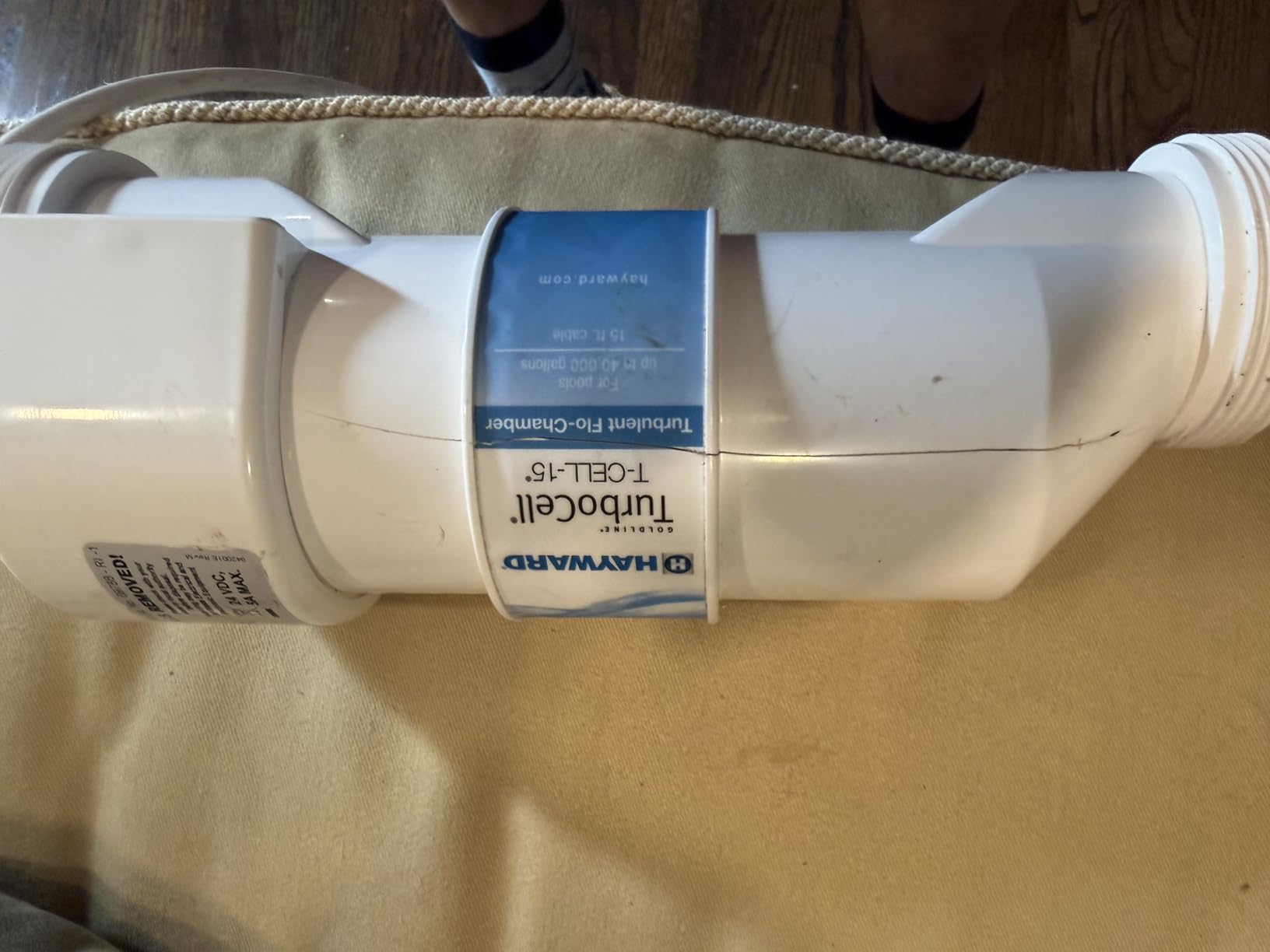 Hayward TurboCell Salt Cell for Pool Chlorination T-CELL-15 40,000 Gallons customer photo 2