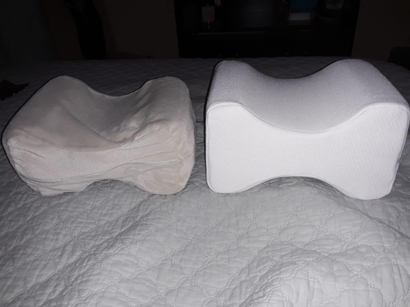 Vaunn Medical Cloud Air Side Sleeper Memory Foam Knee Pillow and Leg Positioner Cushion customer photo 1