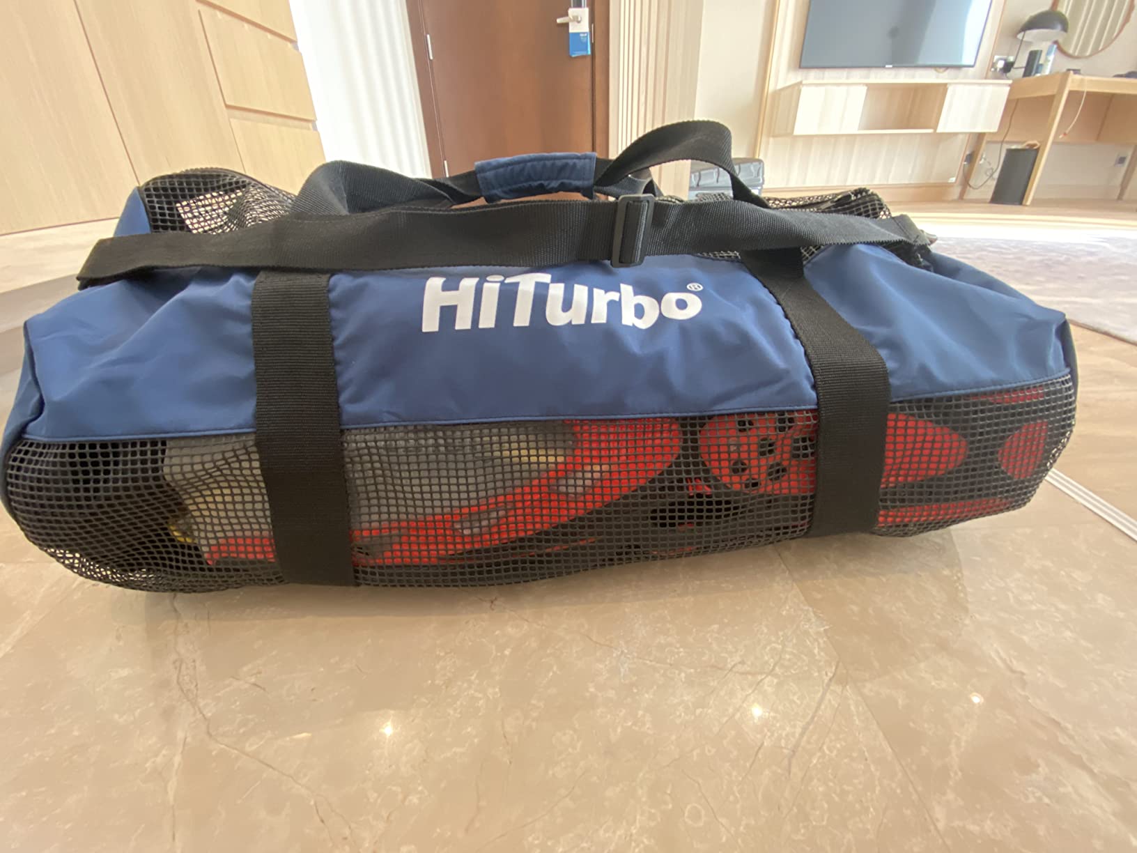 Hiturbo 100L Mesh Dive Duffel Bag: Large Scuba Gear for Diving customer photo 2