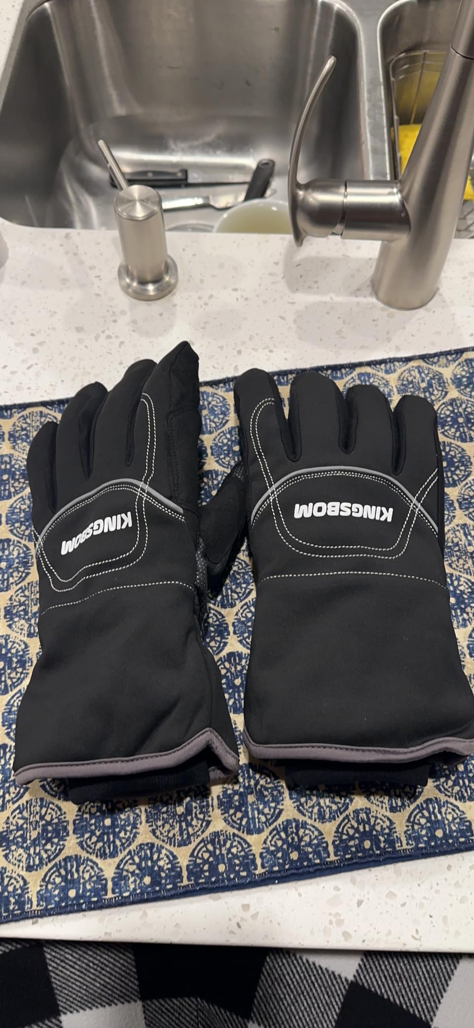 -40F° Waterproof & Windproof Winter Gloves - 3M Thinsulate Thermal Touch Screen Warm Gloves - for Cycling,Skiing,Running,Outdoor Sports - for Women and Men customer photo 2