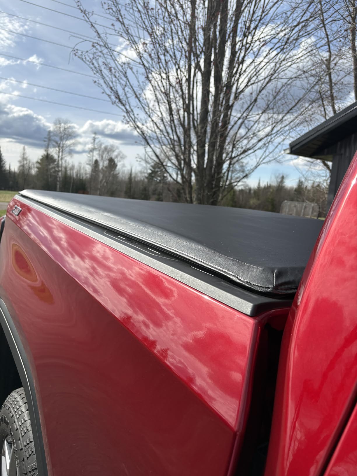 Tyger Auto T1 Soft Roll-up Truck Bed Tonneau Cover Compatible with 2019-2026 Chevy Silverado GMC Sierra 1500 (Not Fit 19 LD/Limited) | 5'10