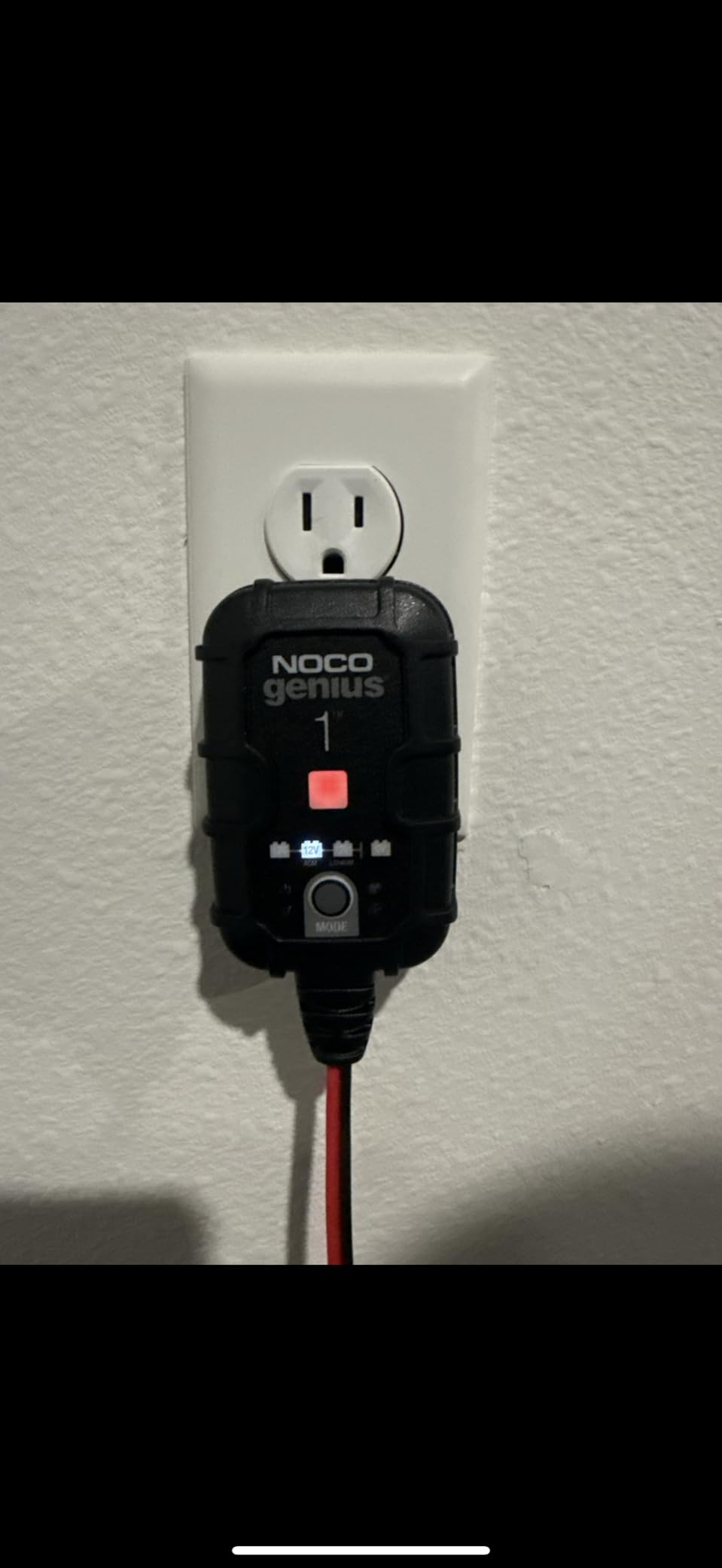 NOCO GENIUS1 1A 6/12V Smart Battery Charger, Trickle Charger & Maintainer customer photo 1