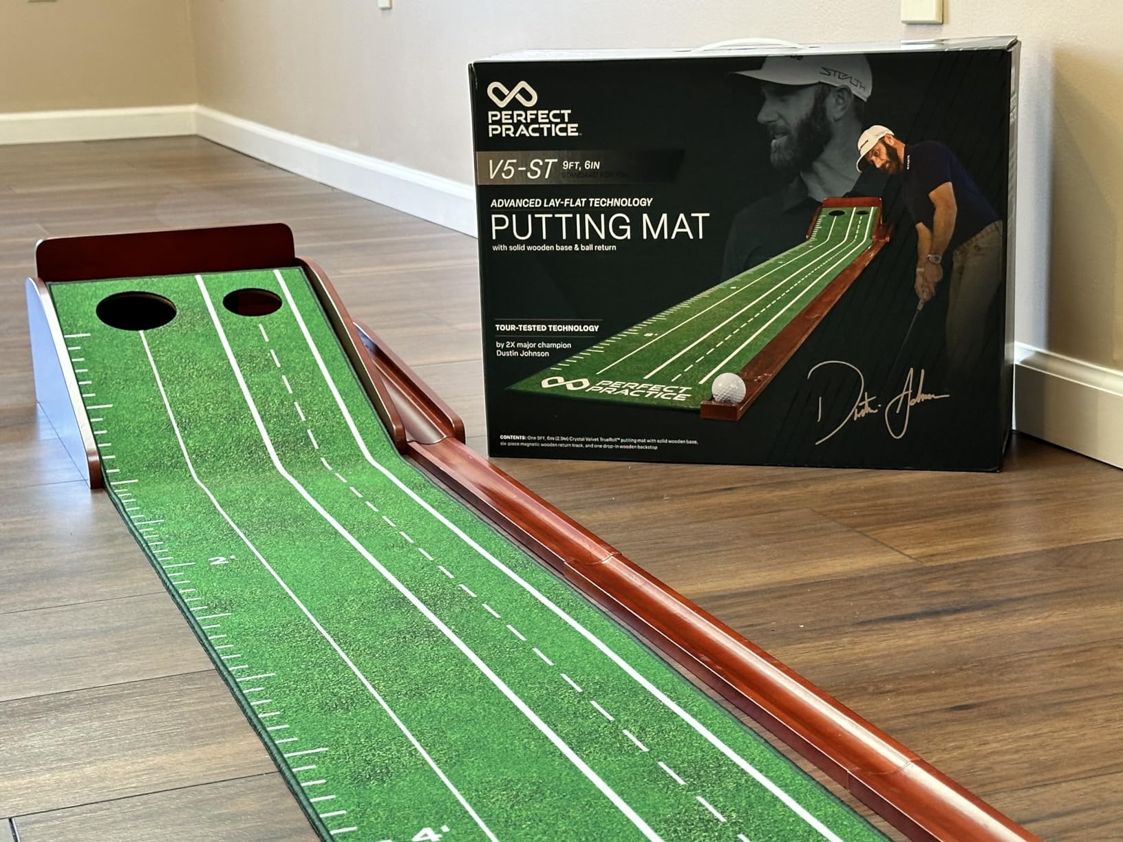 Perfect Practice Standard 9' Putting Mat - Indoor Putting Green customer photo 1