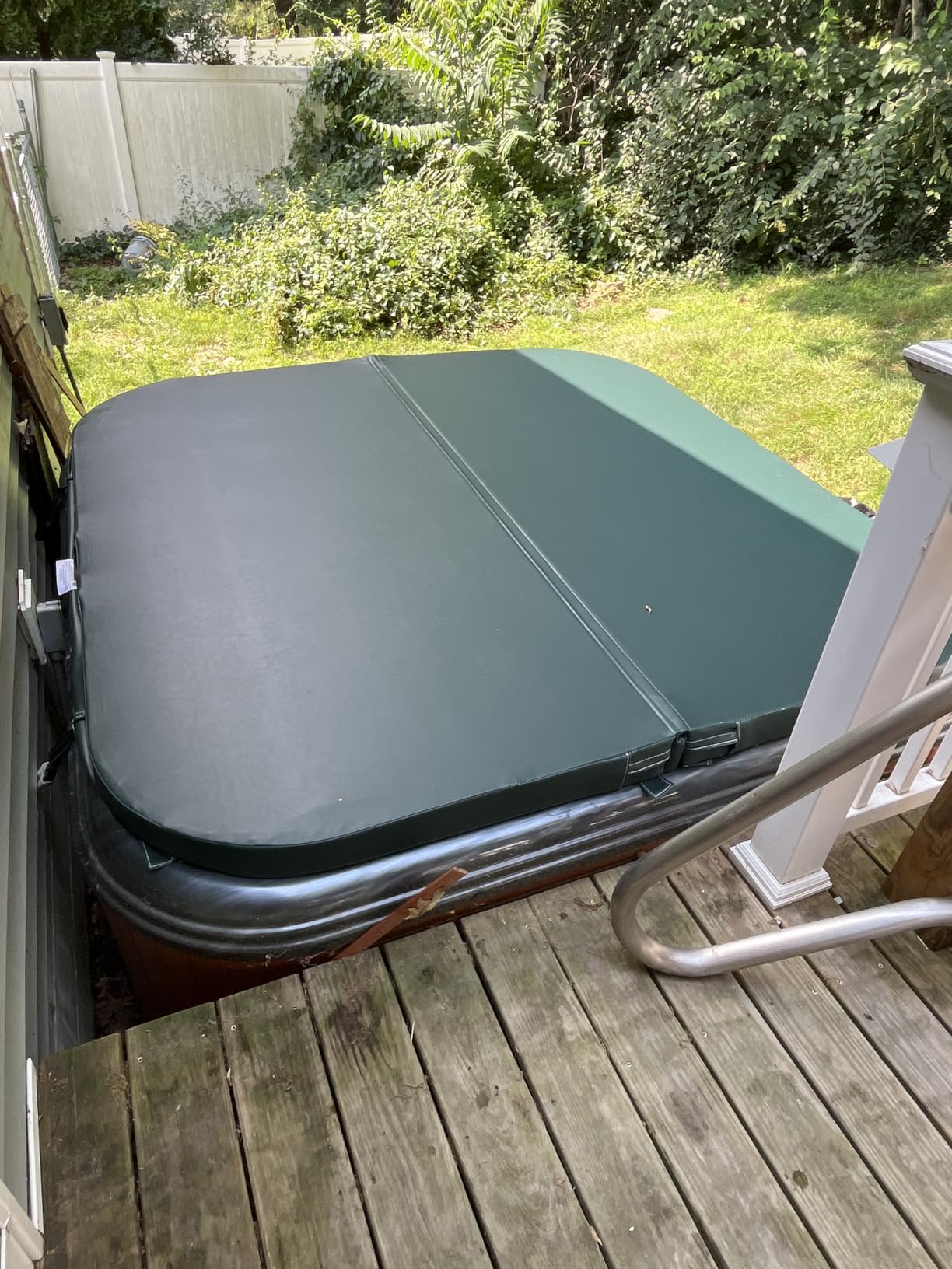 The Cover Guy Premium Hot Tub Cover | Custom Made Replacement Spa Cover | Energy-Saving Hot Tub Covers Built for All Climates | 6, 5, or 4 inch Taper customer photo 1